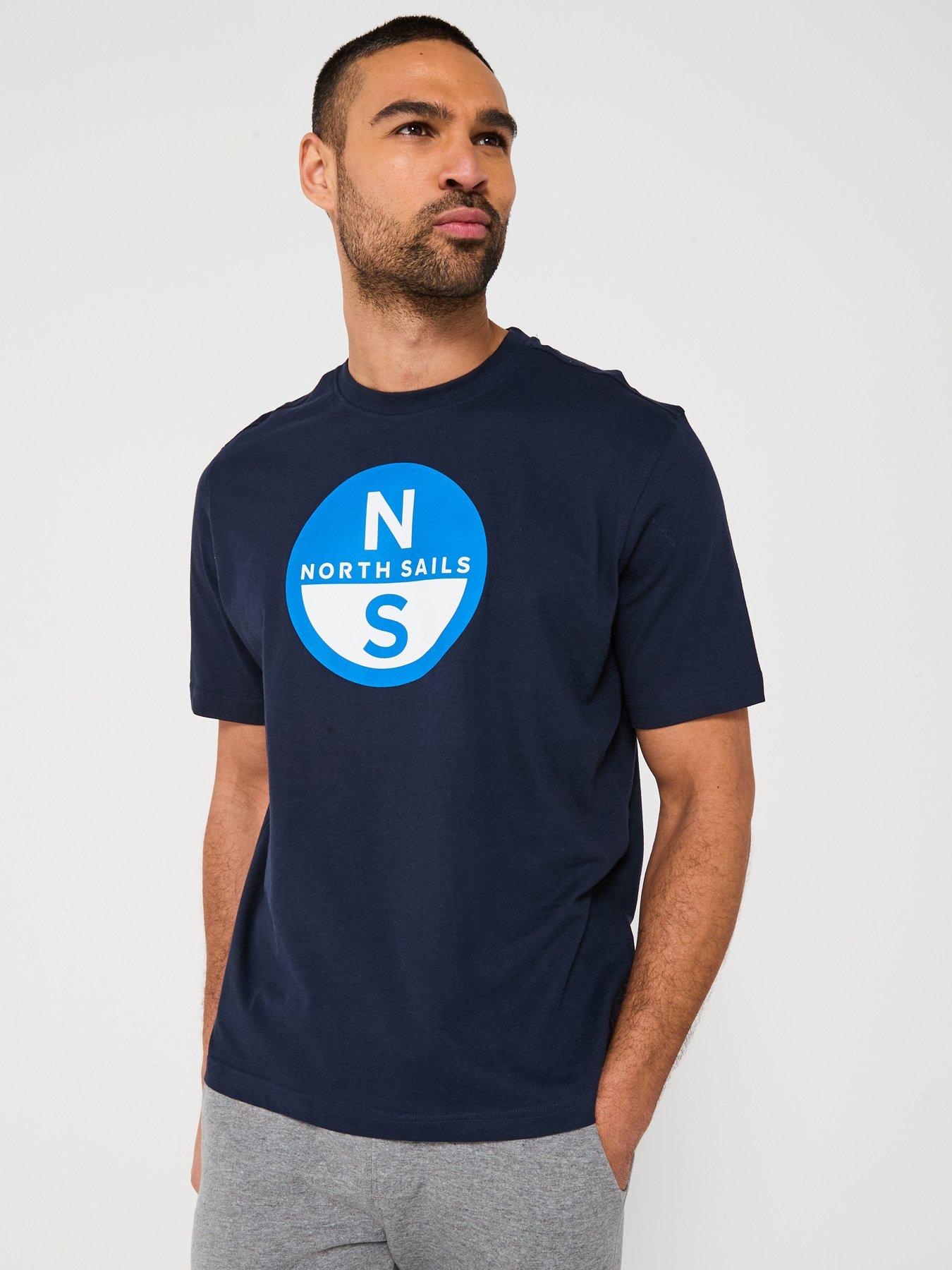 undefined Chest Logo T-Shirt - Navy