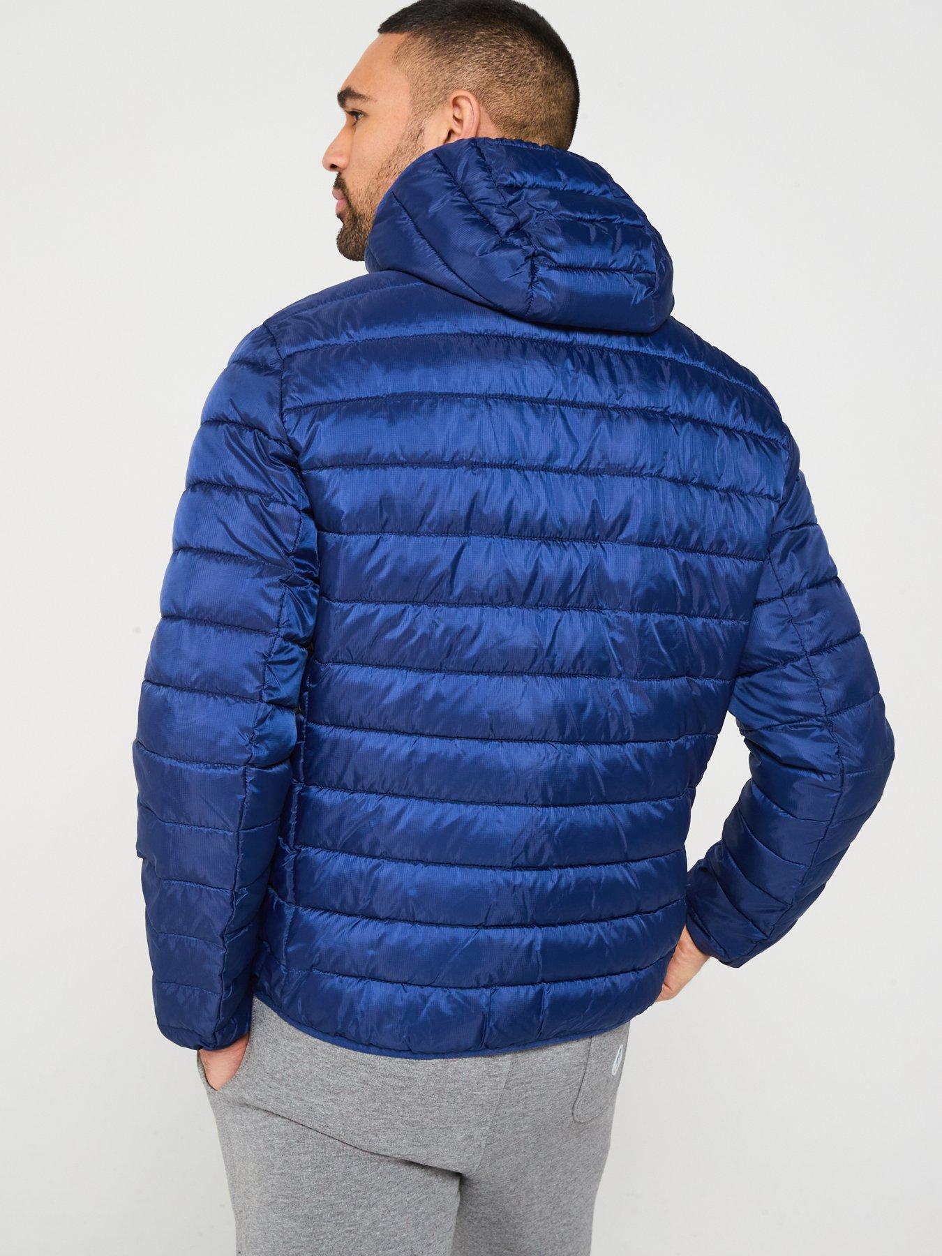 Image 2 of 6 of North Sails Skye Lightweight Ripstop Quilted Hooded Jacket - Blue