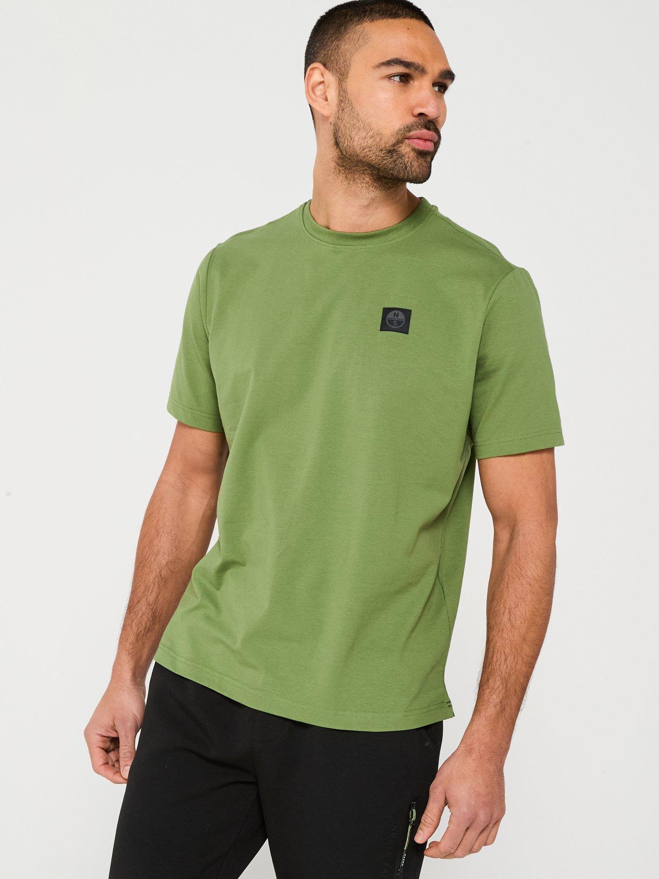 undefined Sail Tech Logo T-Shirt - Green