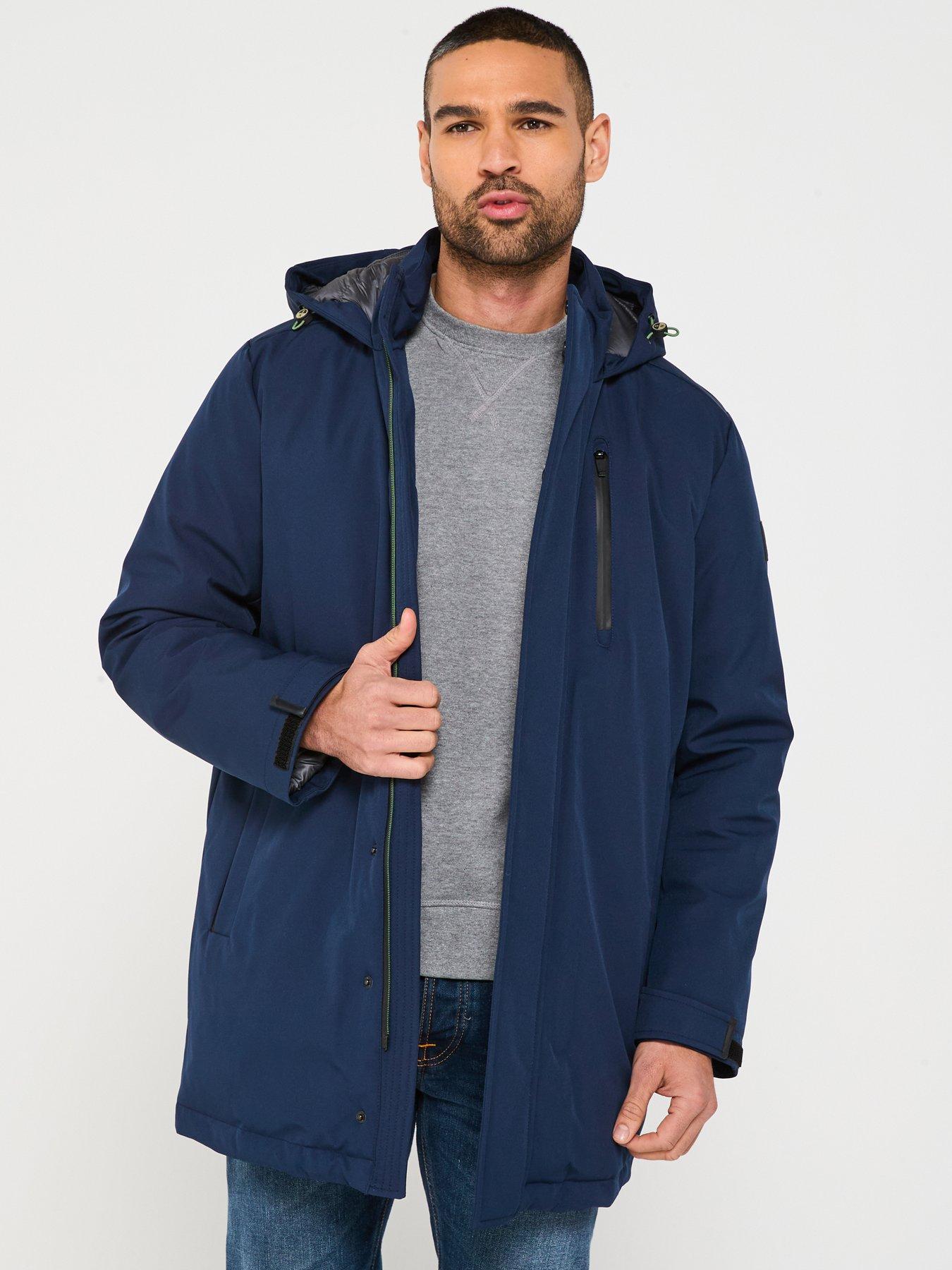 undefined Soft Shell Tech Parka - Navy
