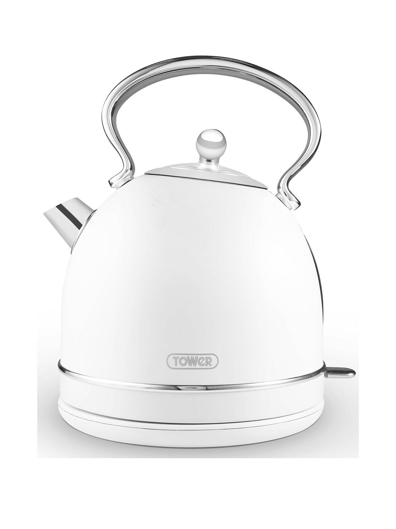 Image of Tower Heritage 3KW 1.7L Dome Kettle White