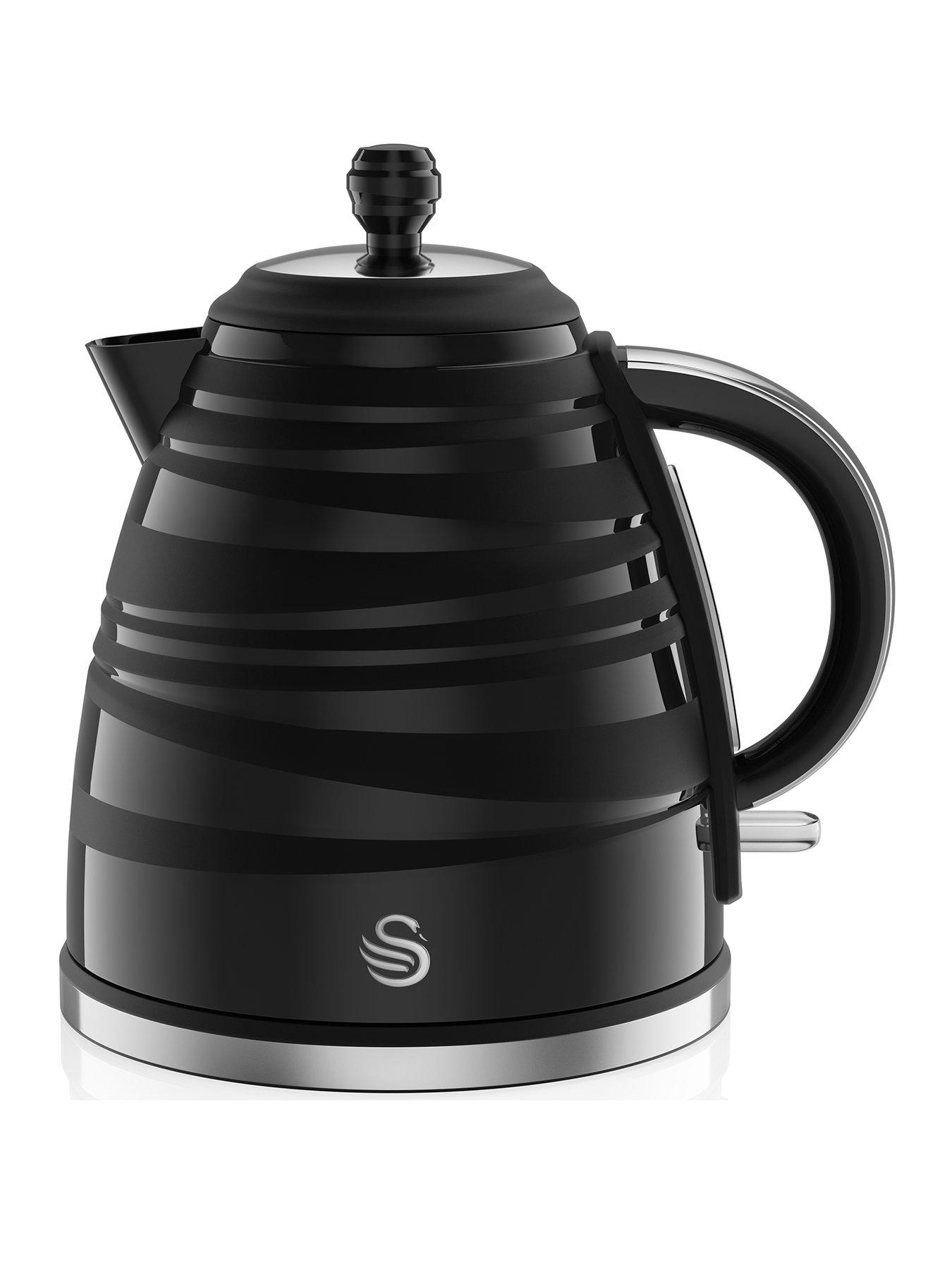 Swan Symphony 1.7L Jug Kettle Black