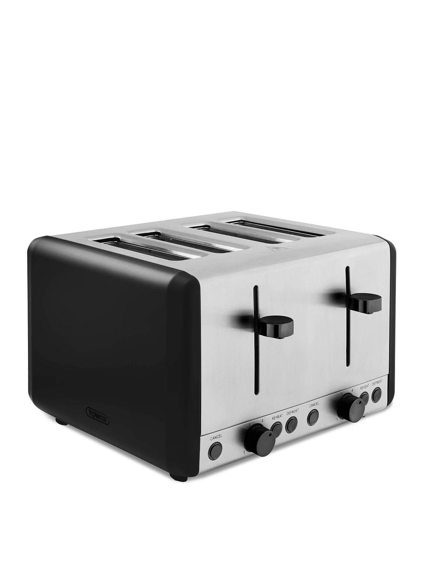 undefined Sera 4 Slice Toaster Black