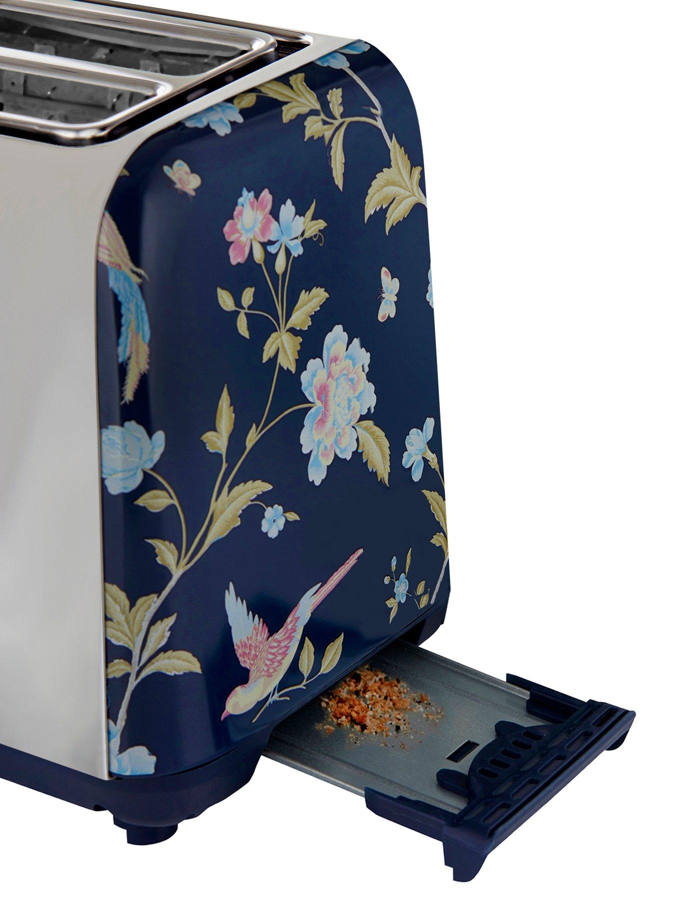 Image 7 of 7 of Laura Ashley Elveden Navy 2-Slice Toaster