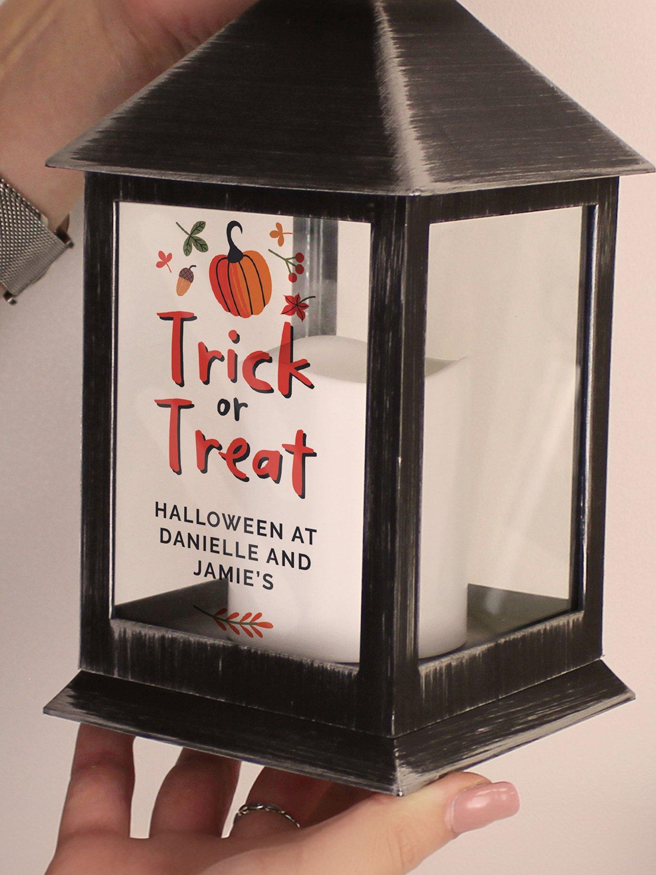 Image 2 of 3 of The Personalised Memento Company Personalised Trick or Treat Lantern
