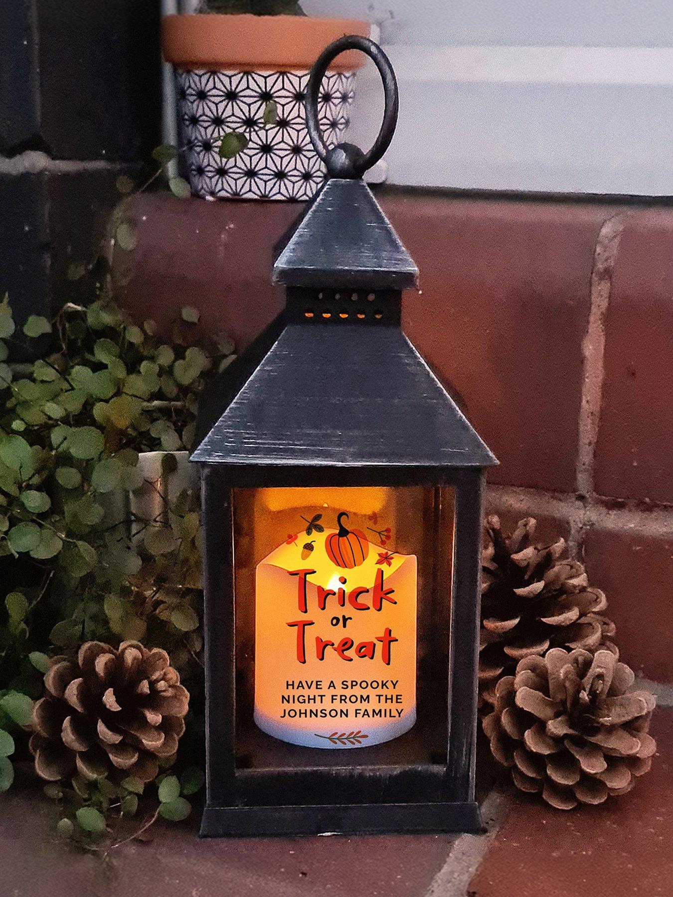 Image 3 of 3 of The Personalised Memento Company Personalised Trick or Treat Lantern