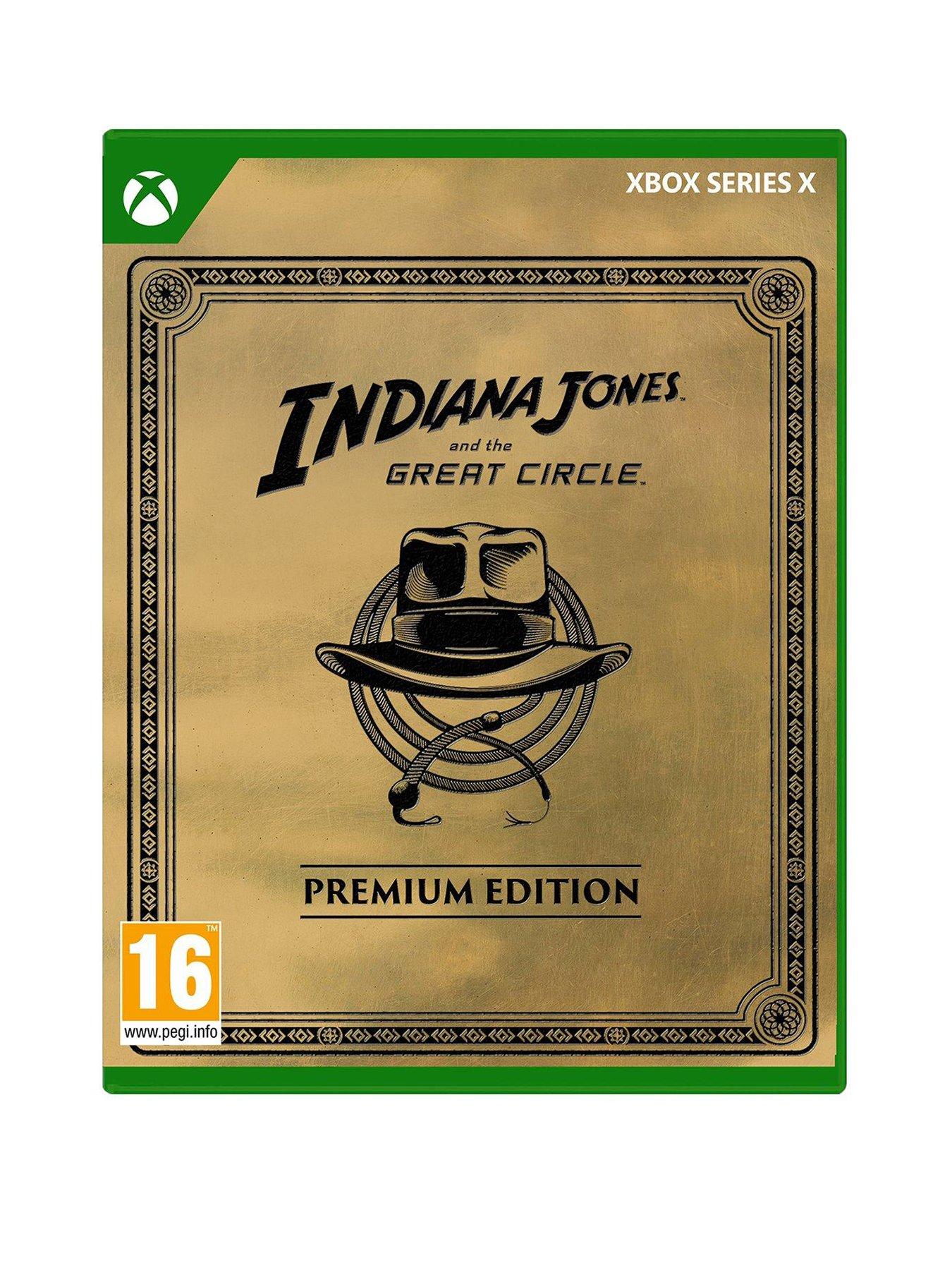 Xbox Series X Indiana Jones and the Great Circle Premium Edition Xbox Series X S and Windows Pre Purchase Digital Download Very