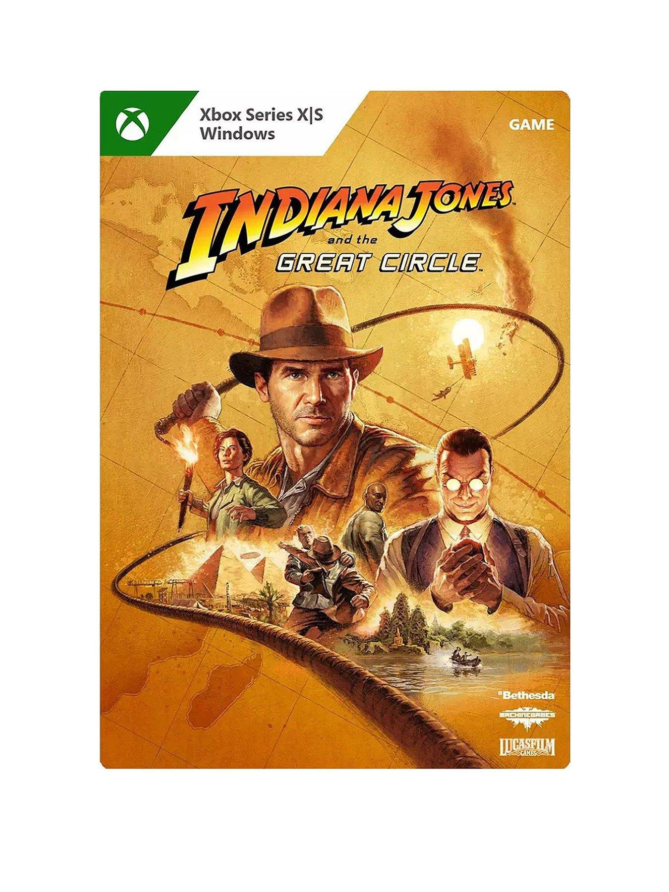 Xbox Series X Indiana Jones and the Great Circle Xbox Series X S and Windows Pre Purchase Digital Download Very