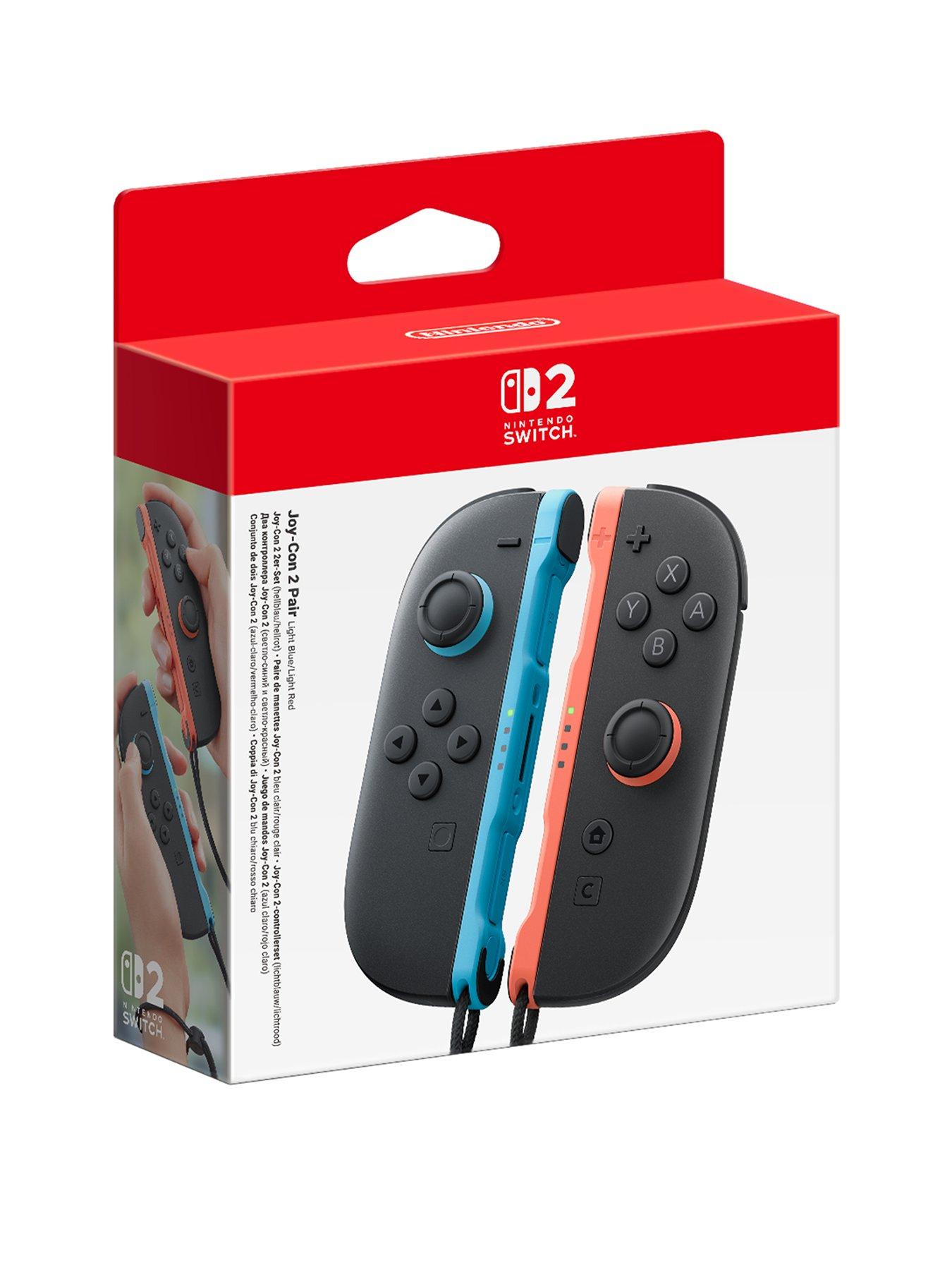 Nintendo Switch 2 Joy-Con 2 Pair - Light Blue/Light Red
