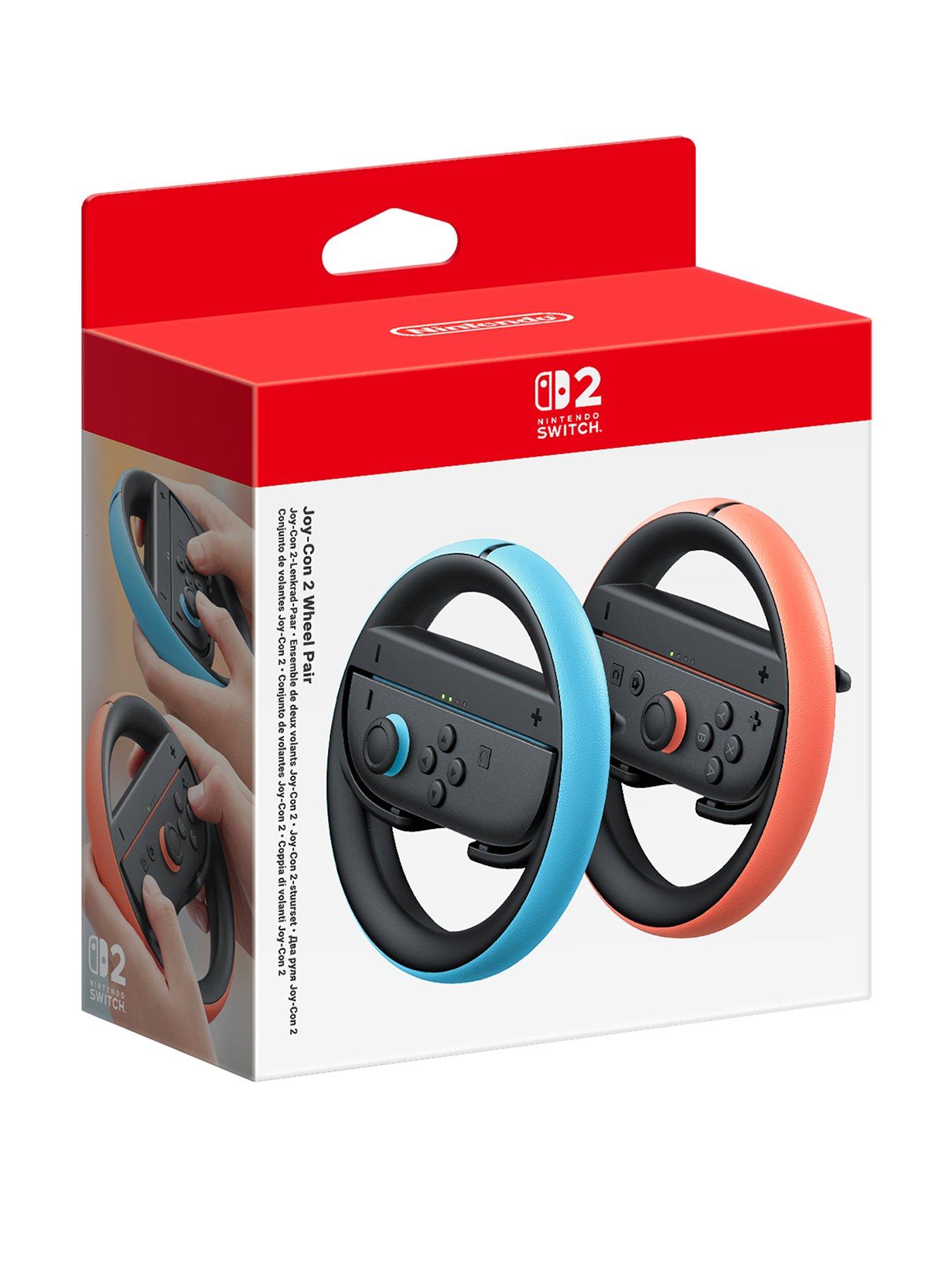 Image 1 of 4 of Nintendo Switch 2 Joy-Con 2 Wheel Pair