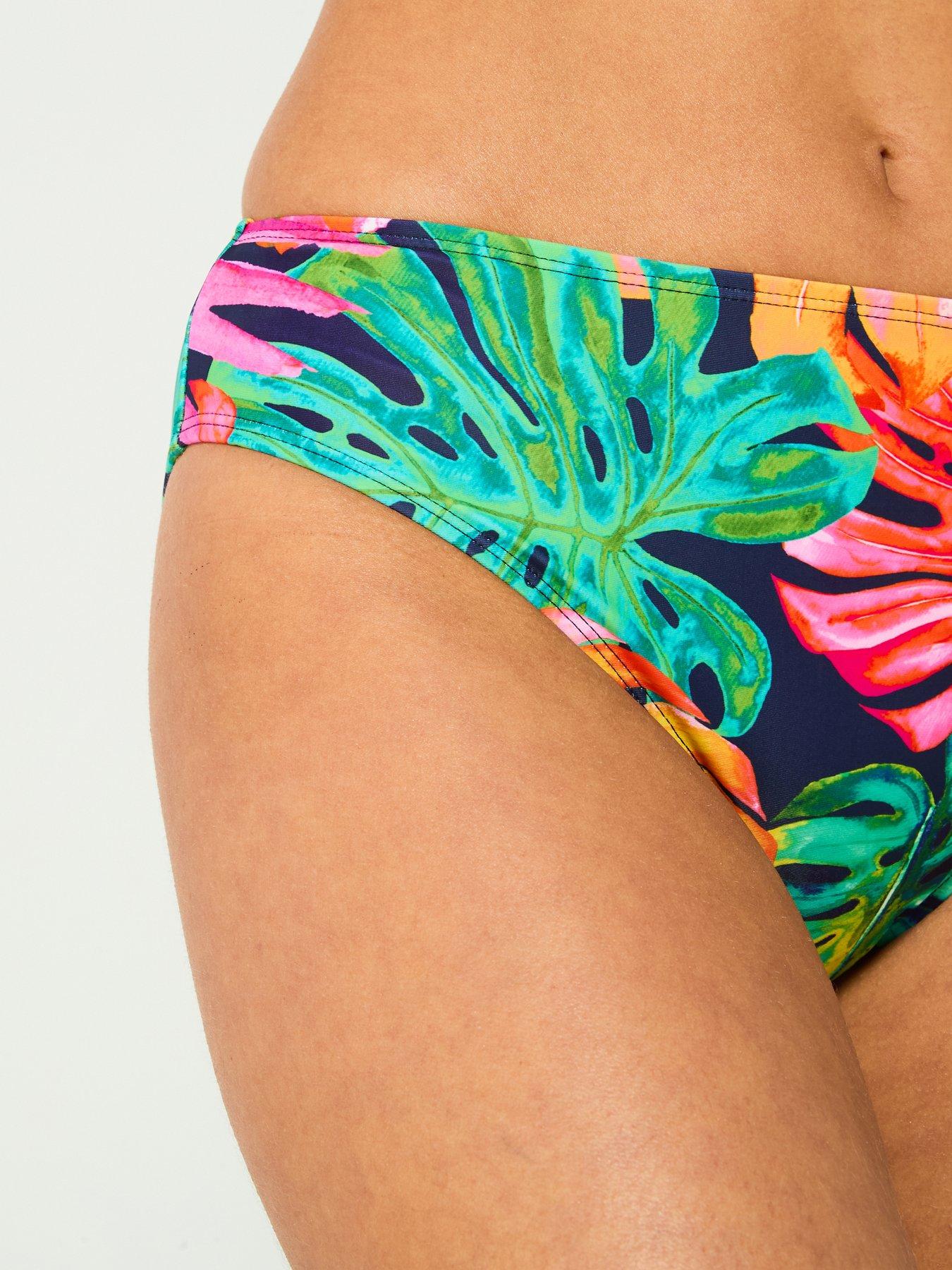 Image 4 of 5 of Everyday Mix &amp; Match Mid Rise Bikini Brief - Print