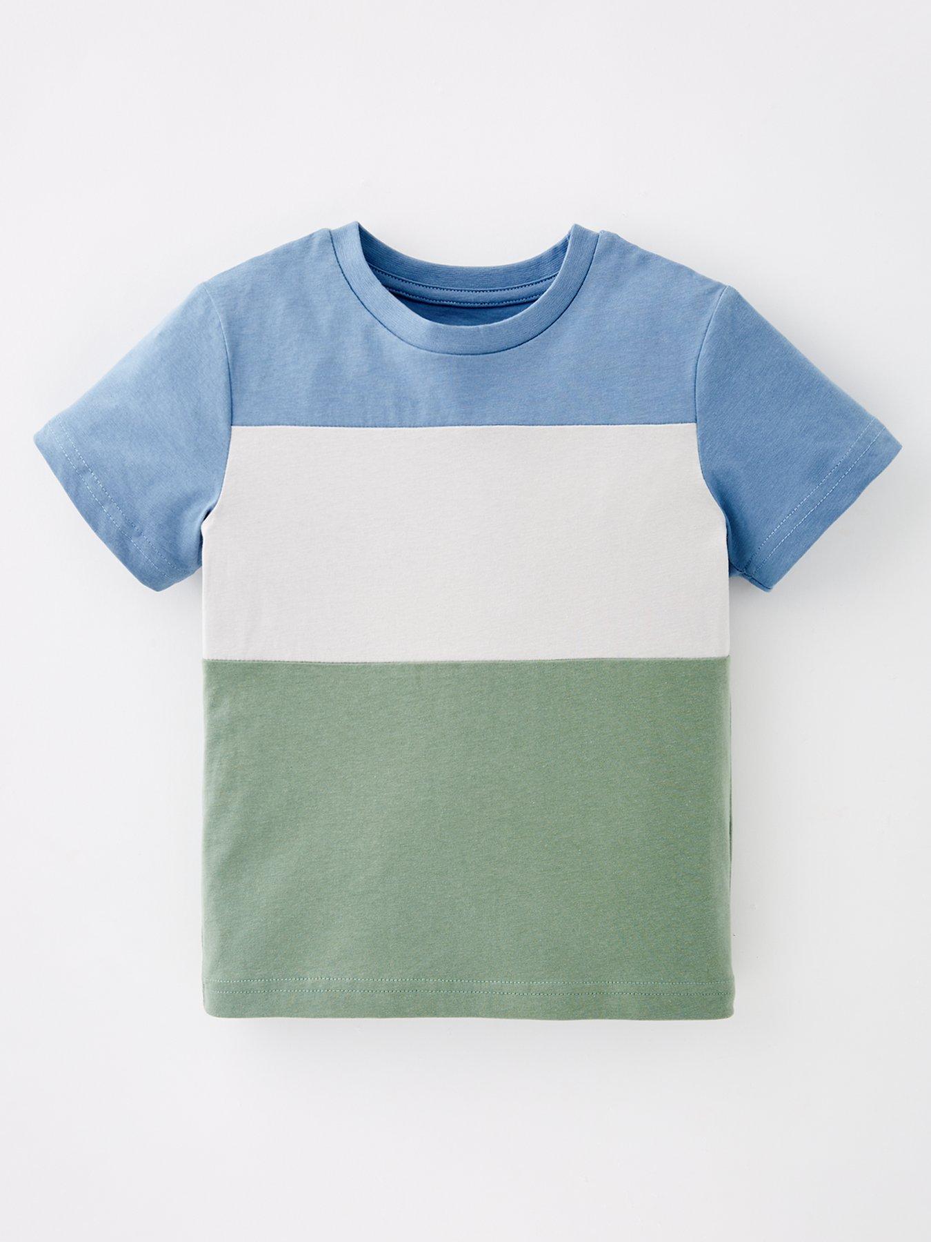 Image 2 of 5 of Mini V by Very Boys 2 Pack Cut And Sew T-Shirts - Multi