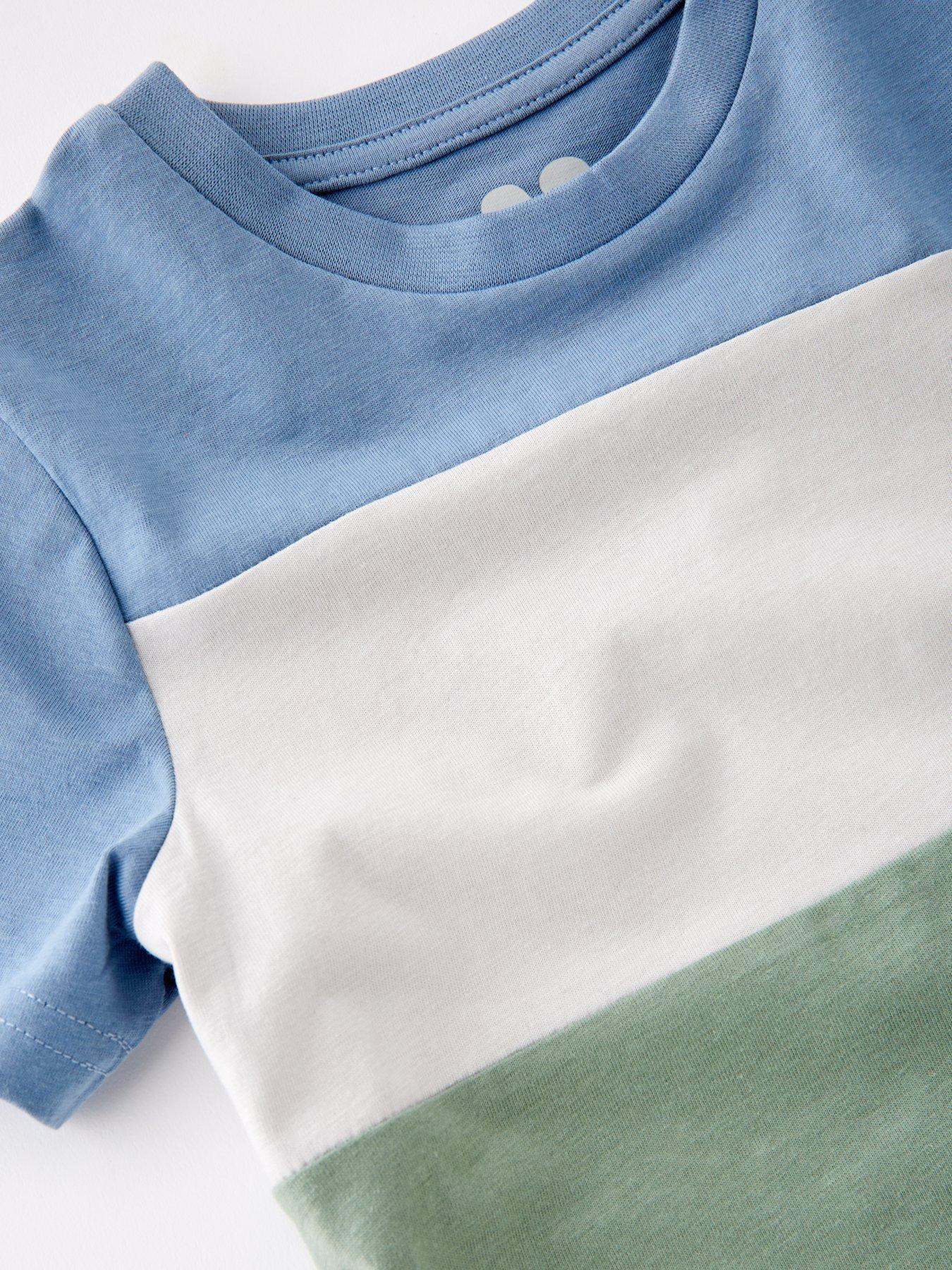 Image 4 of 5 of Mini V by Very Boys 2 Pack Cut And Sew T-Shirts - Multi