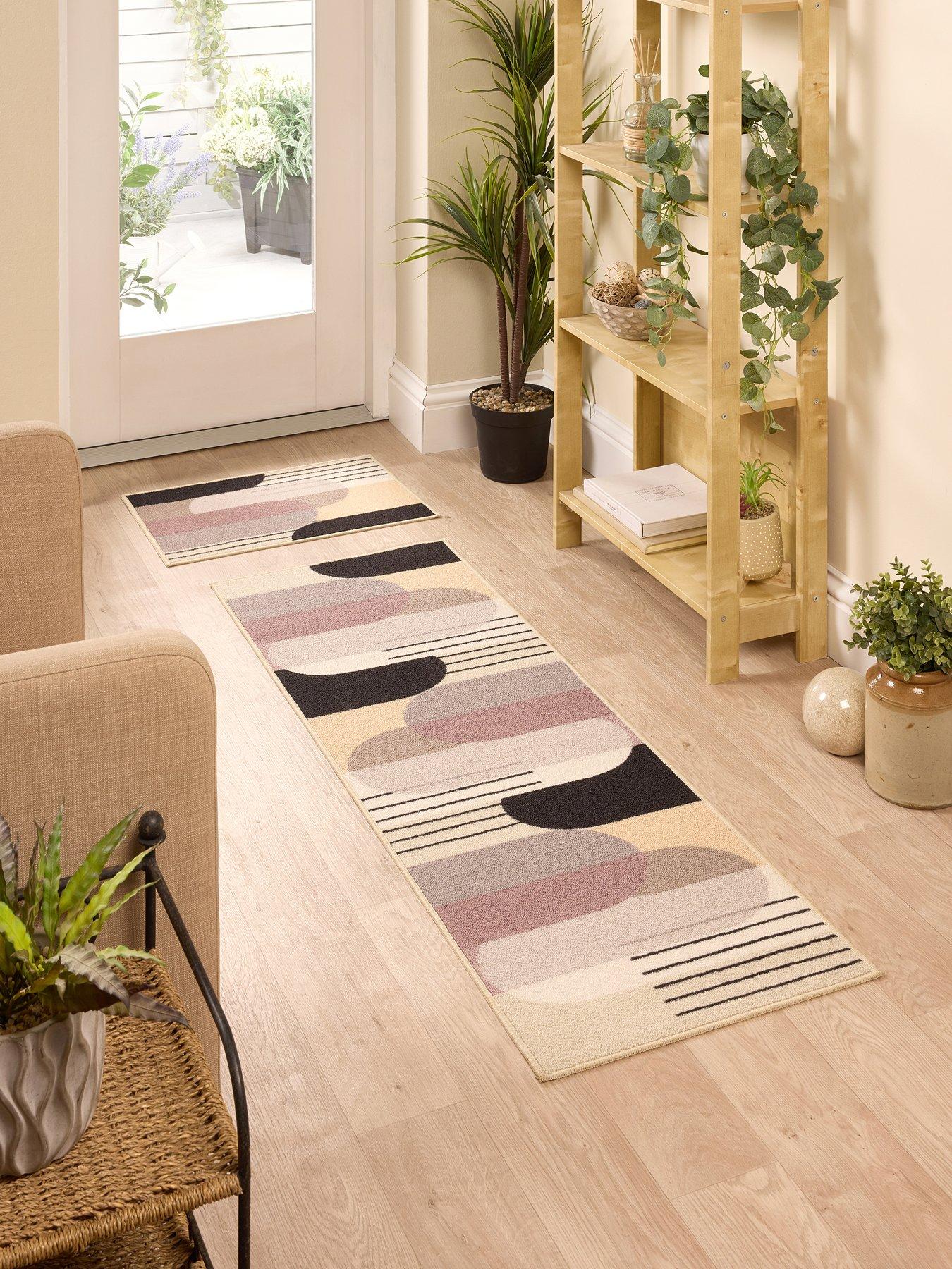 Very Home Modern Arches Mat  &  Runner Set - Multi