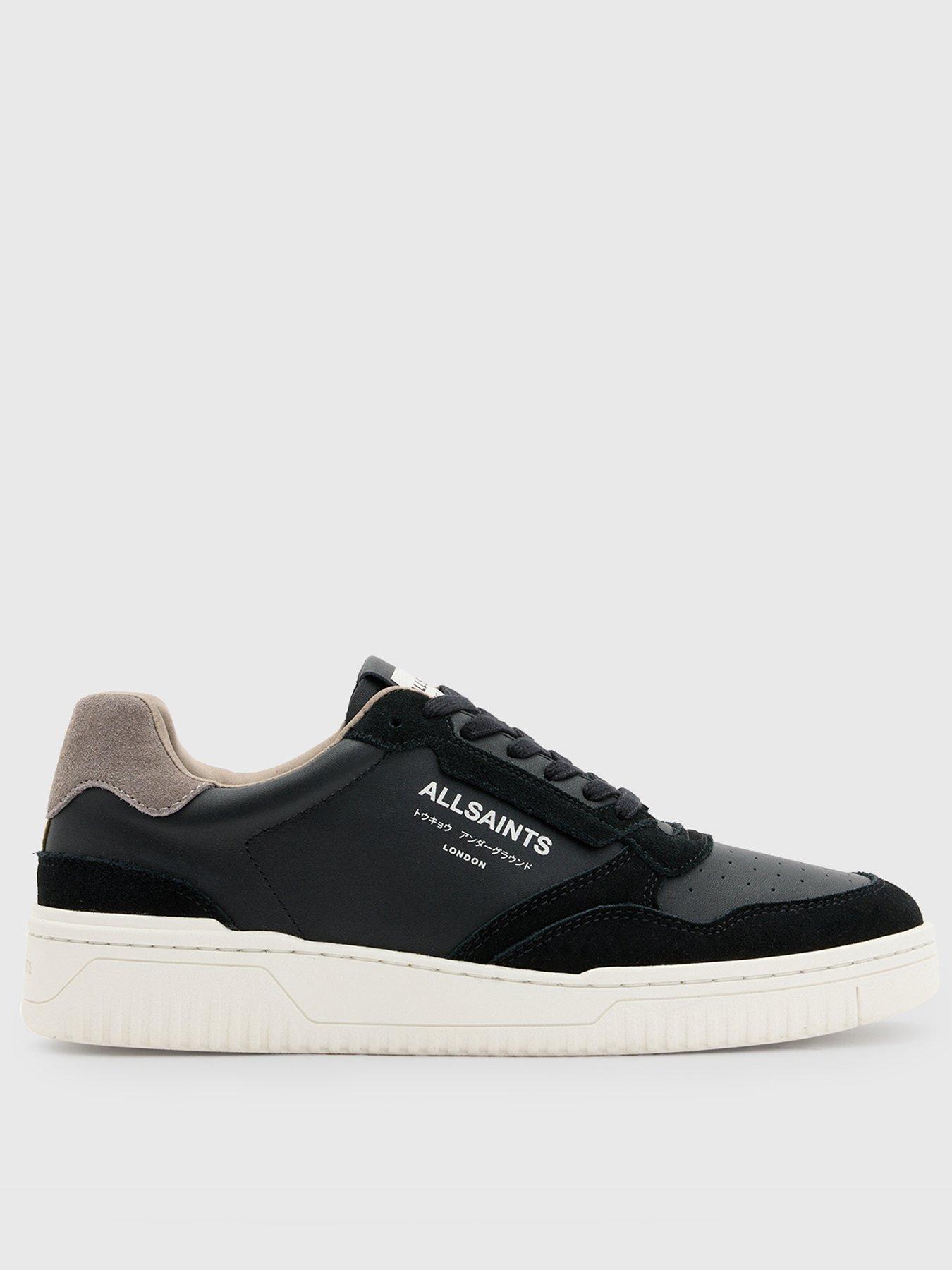 AllSaints Regan Low Top Trainers - Black