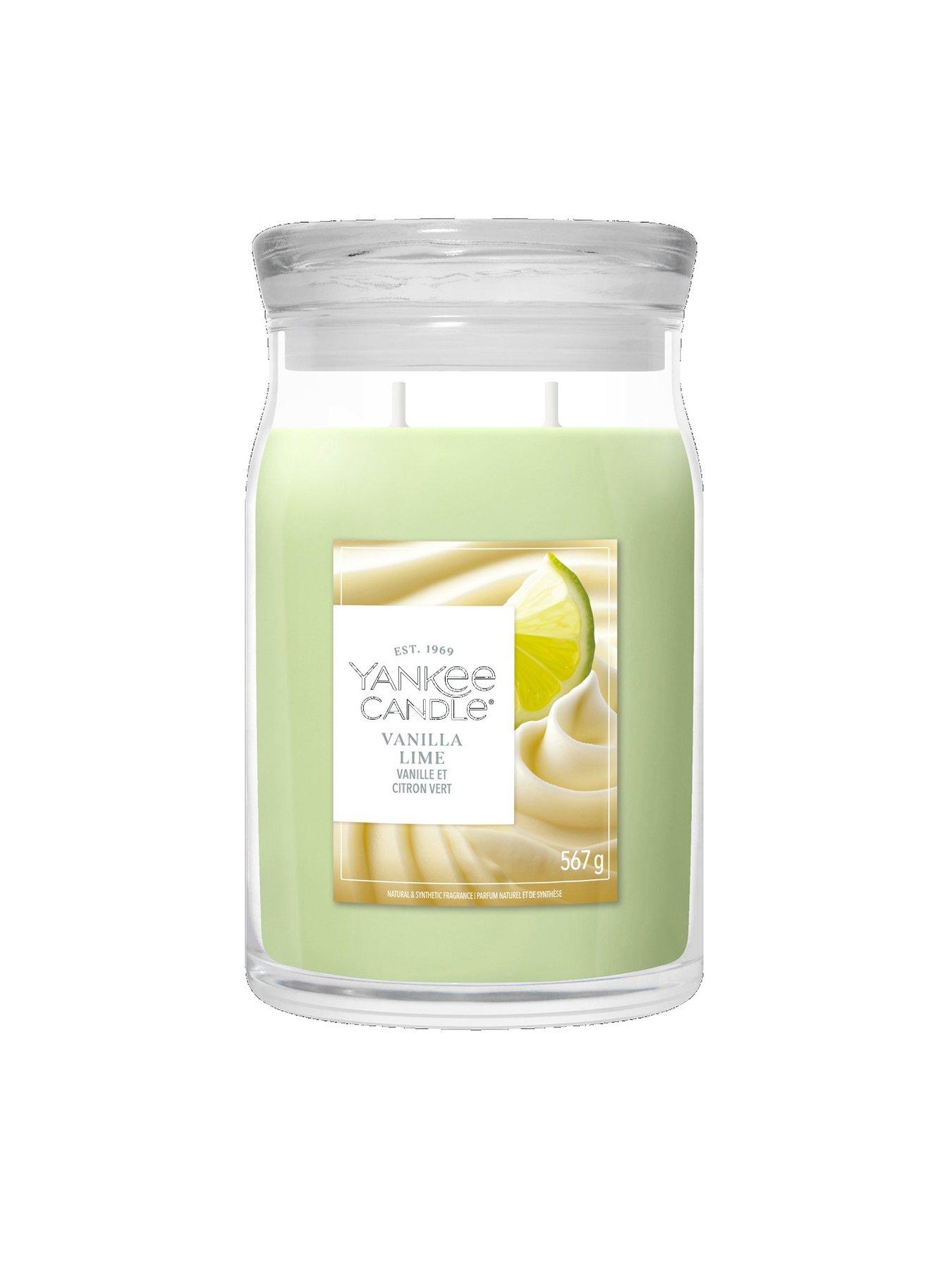 Image 1 of 3 of Yankee Candle Vanilla Lime Large Signature Jar Candle