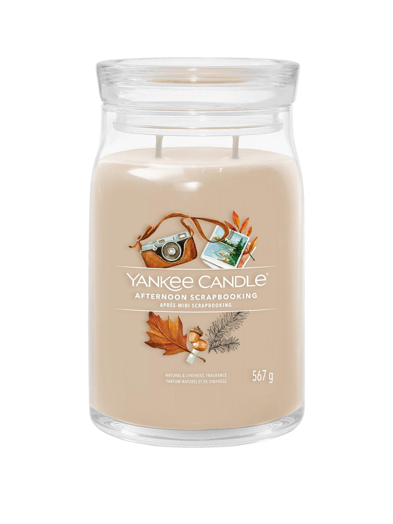 Image 2 of 2 of Yankee Candle Signature Collection Large Jar Candle &ndash; Afternoon Scrapbooking