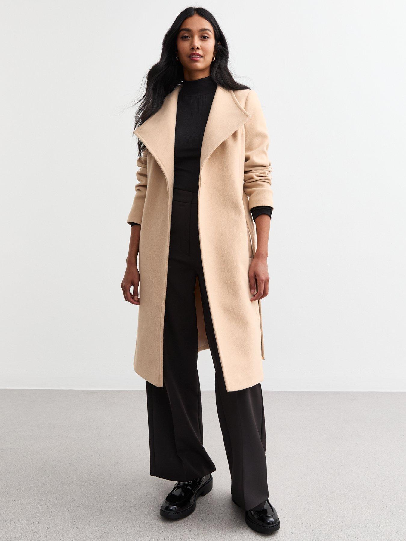 New look pea coat hotsell