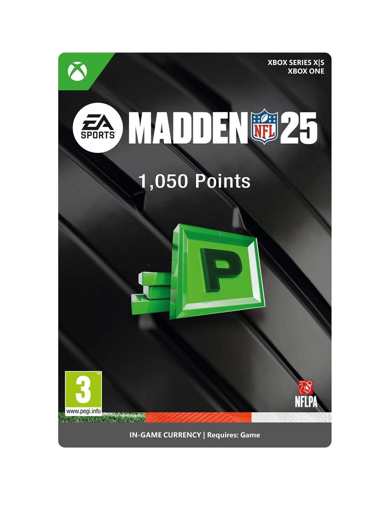 Xbox Madden NFL 25: 1050 Madden Points (Digital Download)