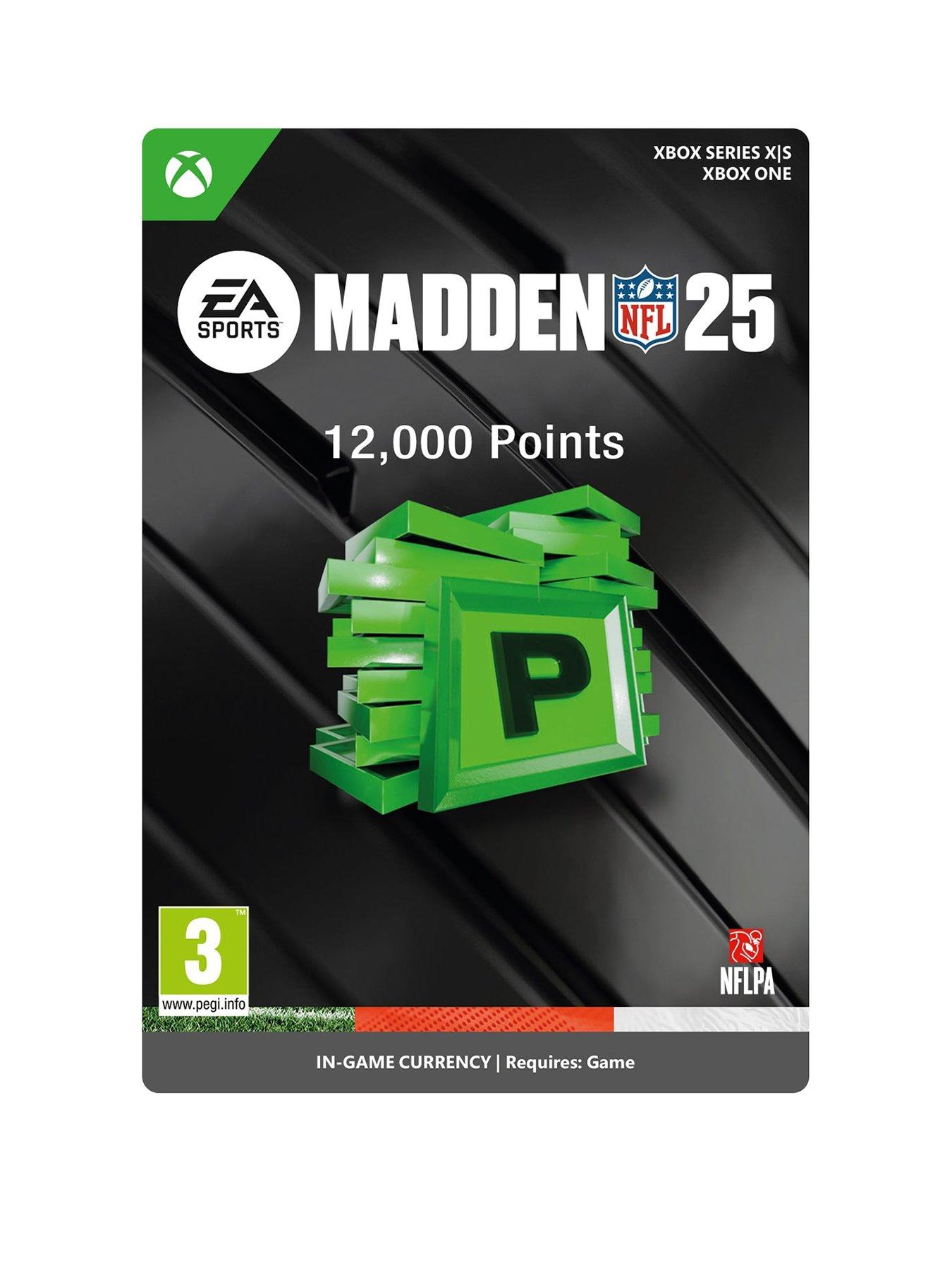 Xbox Madden NFL 25: 12000 Madden Points (Digital Download)