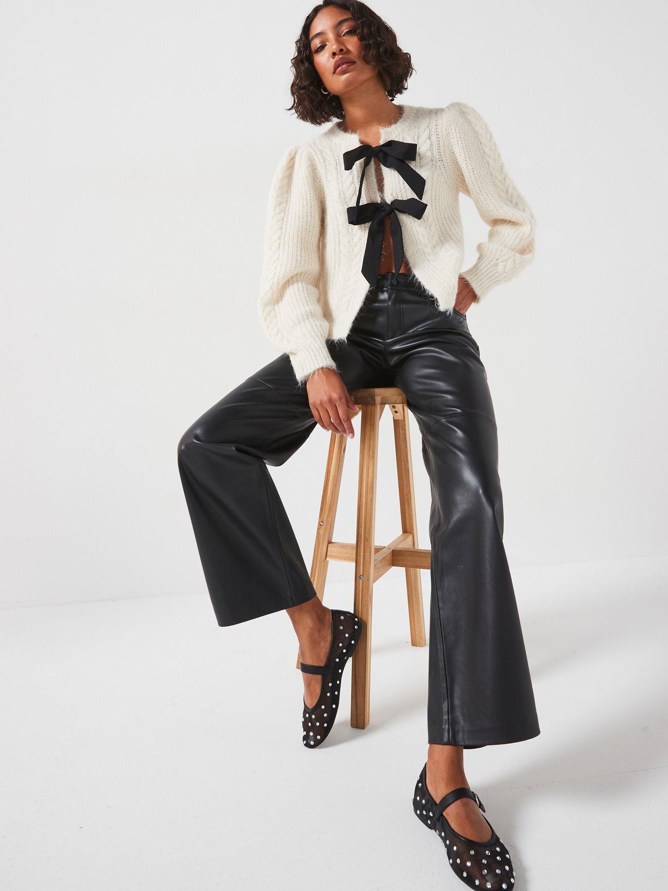 Long sleeve knit cardigan hotsell