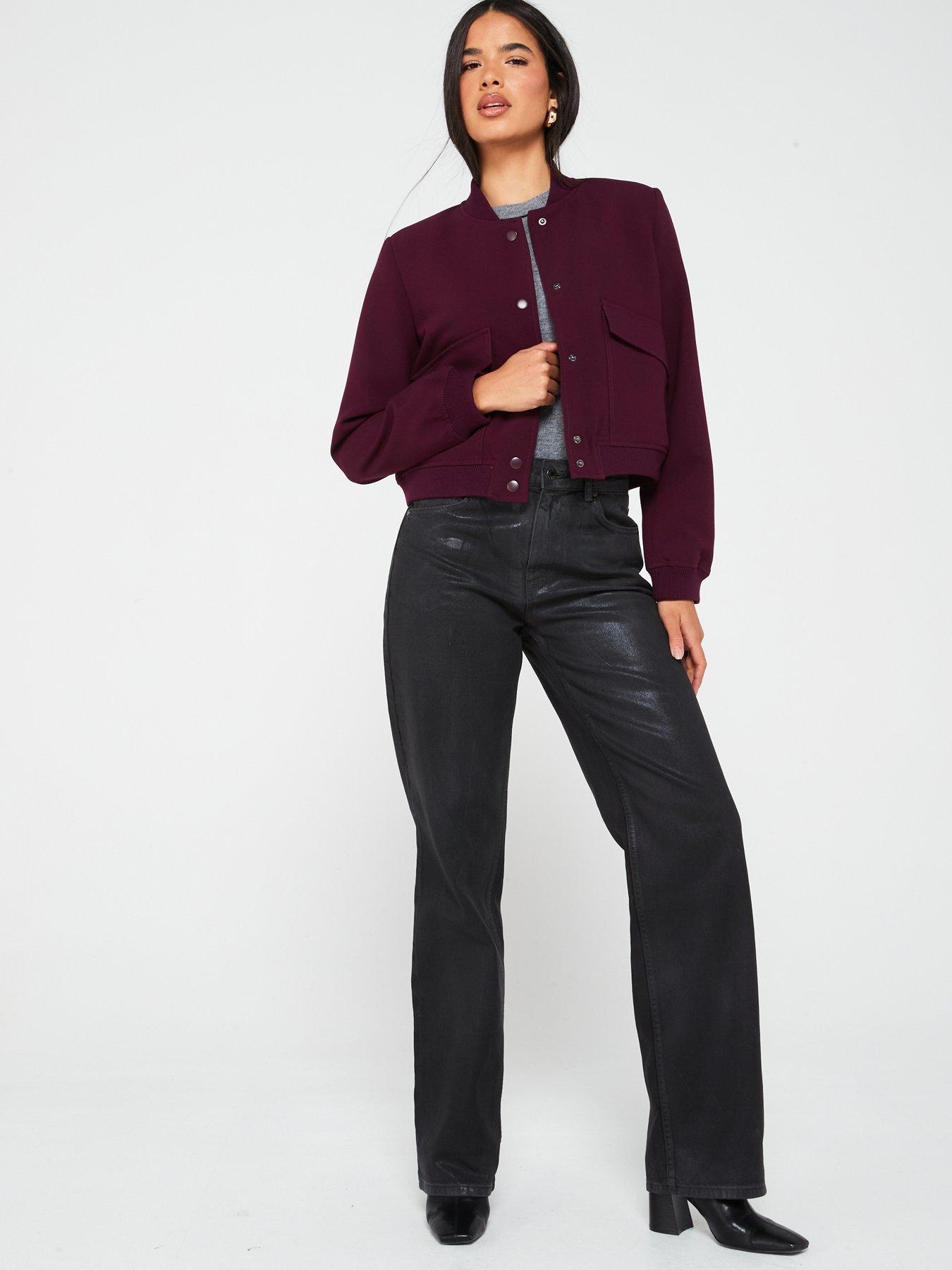 Image 3 of 5 of Vero Moda Amala Short Jacket - Red
