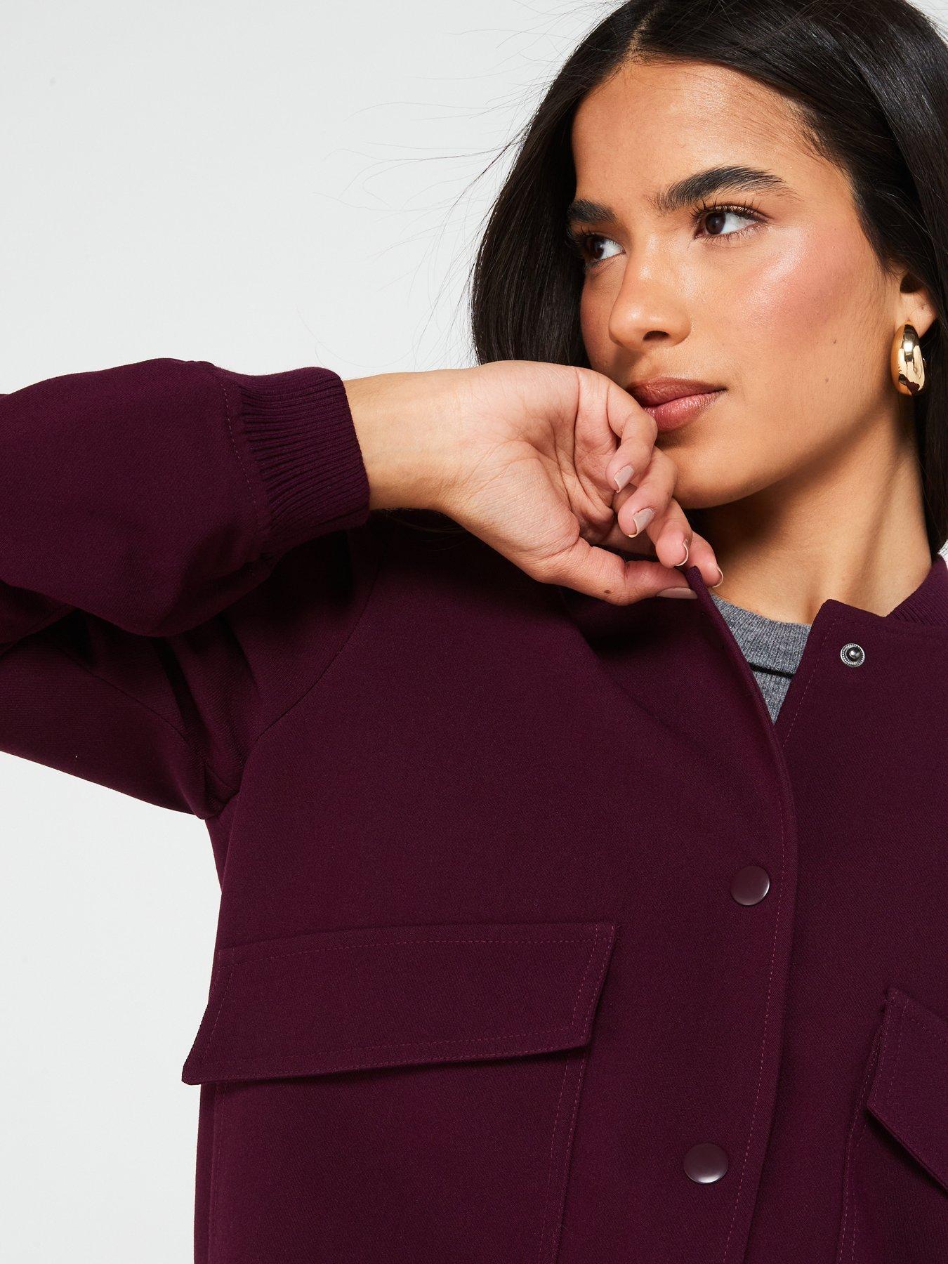 Image 4 of 5 of Vero Moda Amala Short Jacket - Red