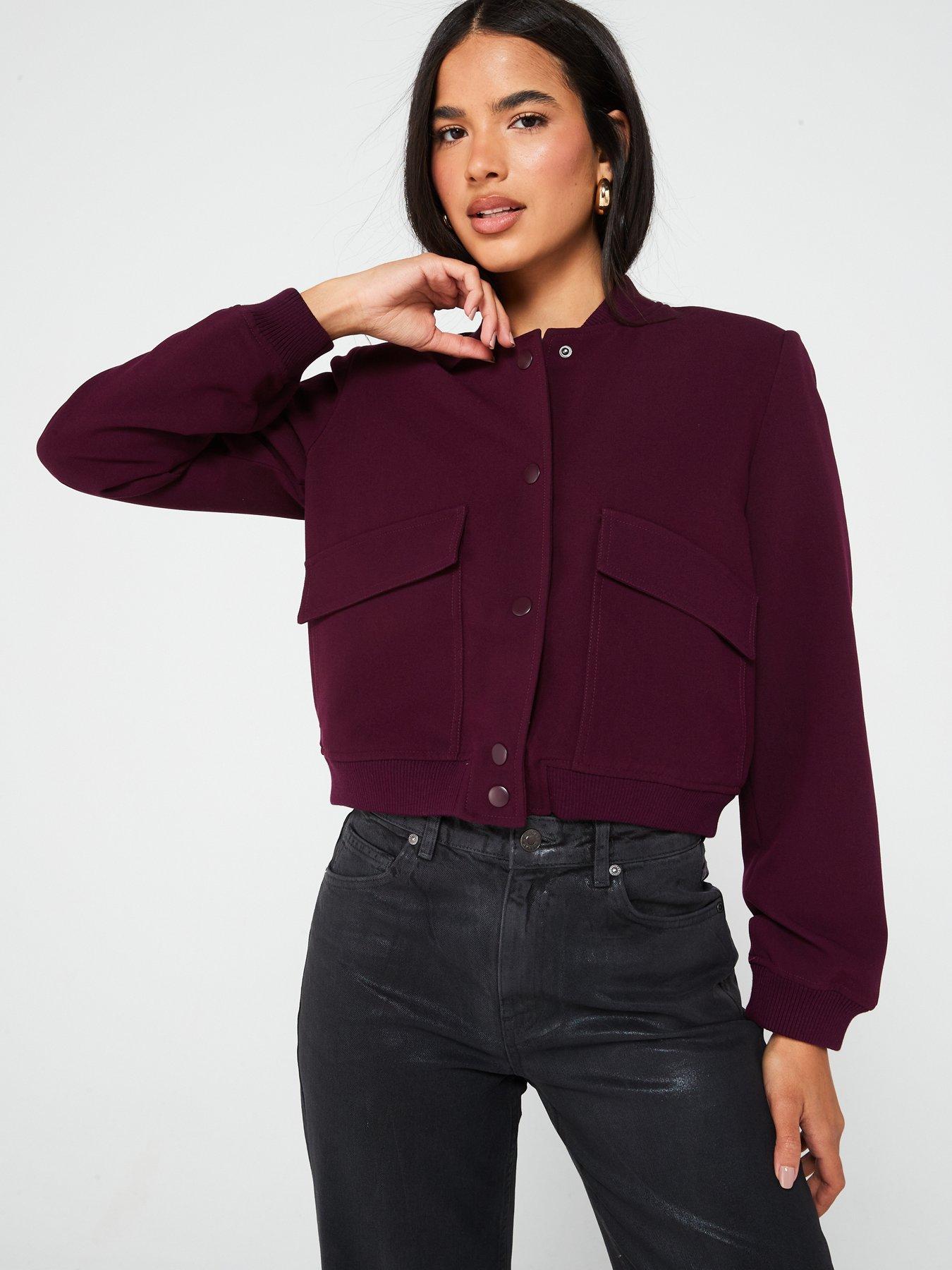 Image 5 of 5 of Vero Moda Amala Short Jacket - Red