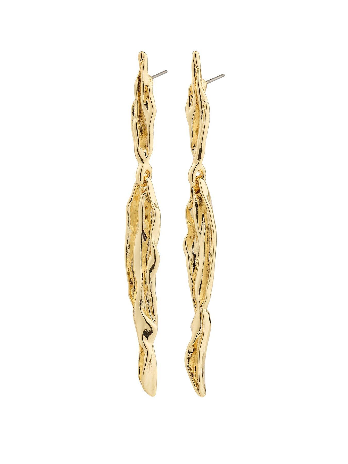 undefined FEEL earrings gold-plated