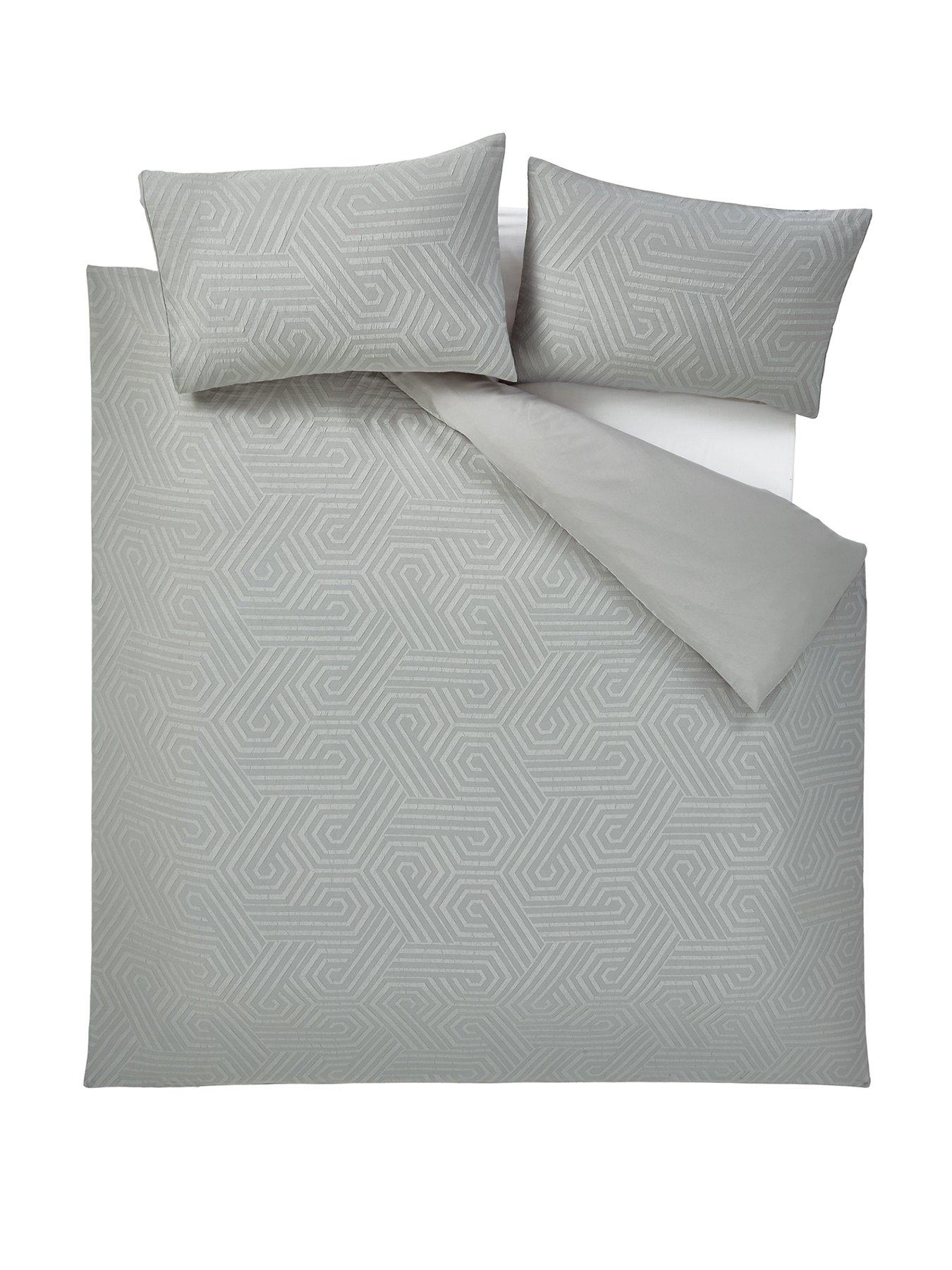Image 2 of 6 of Very Home Artemis Geo Jacquard Duvet Cover Set