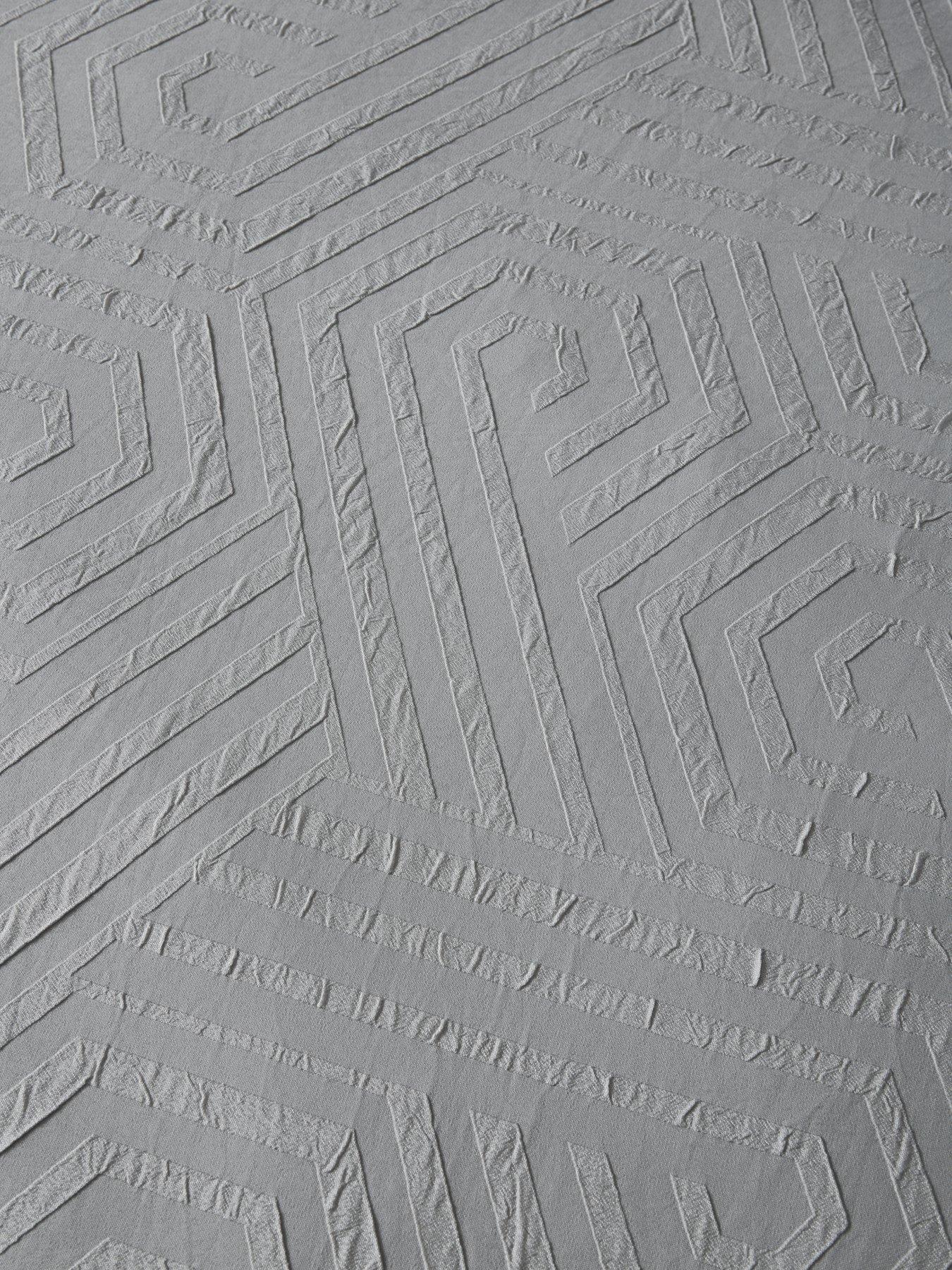 Image 5 of 6 of Very Home Artemis Geo Jacquard Duvet Cover Set