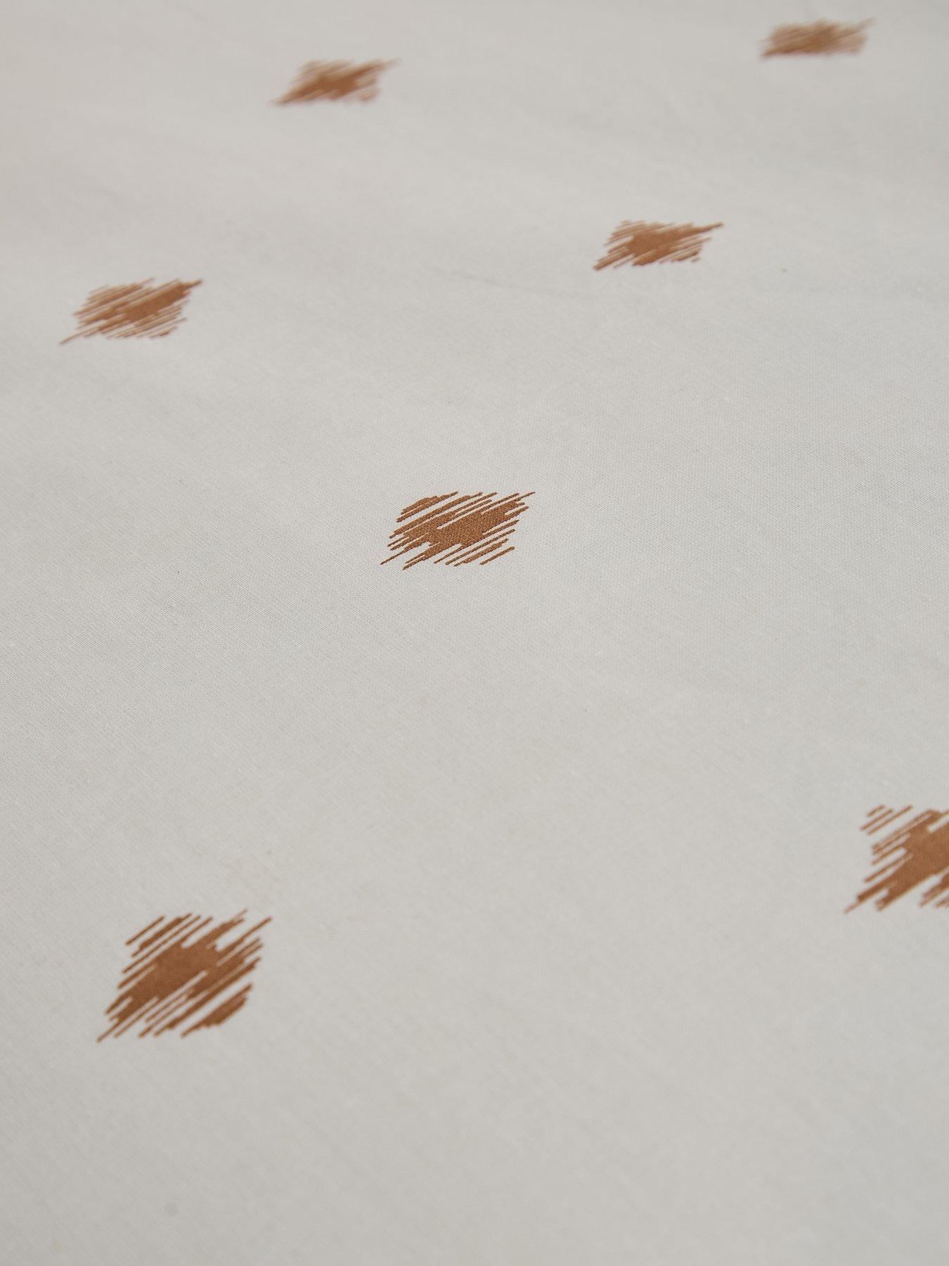Image 5 of 5 of Very Home Golden Hour Ditsy Ikat Print Duvet Cover Set