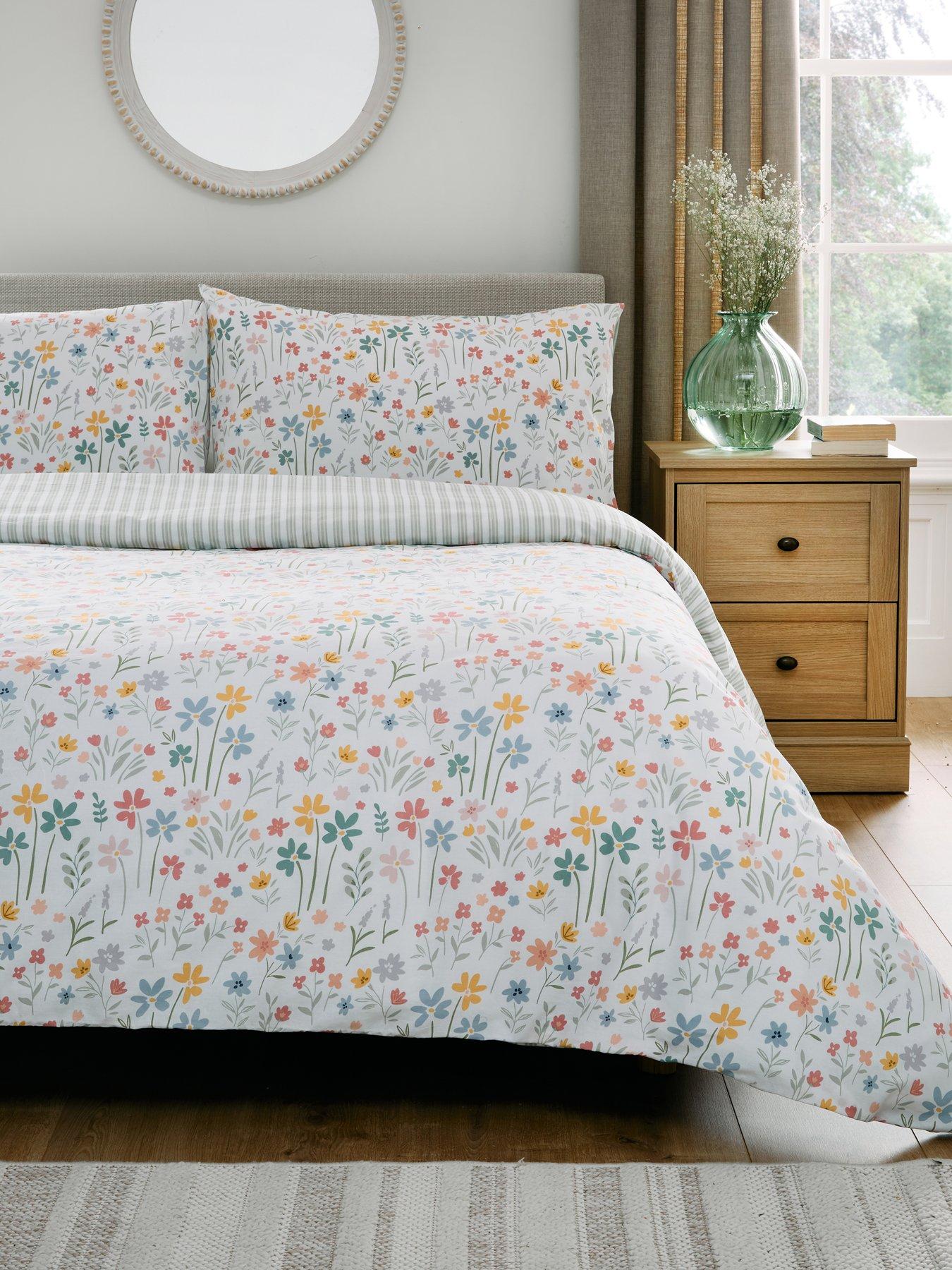 undefined Spring Brights Floral Print Duvet Cover Set
