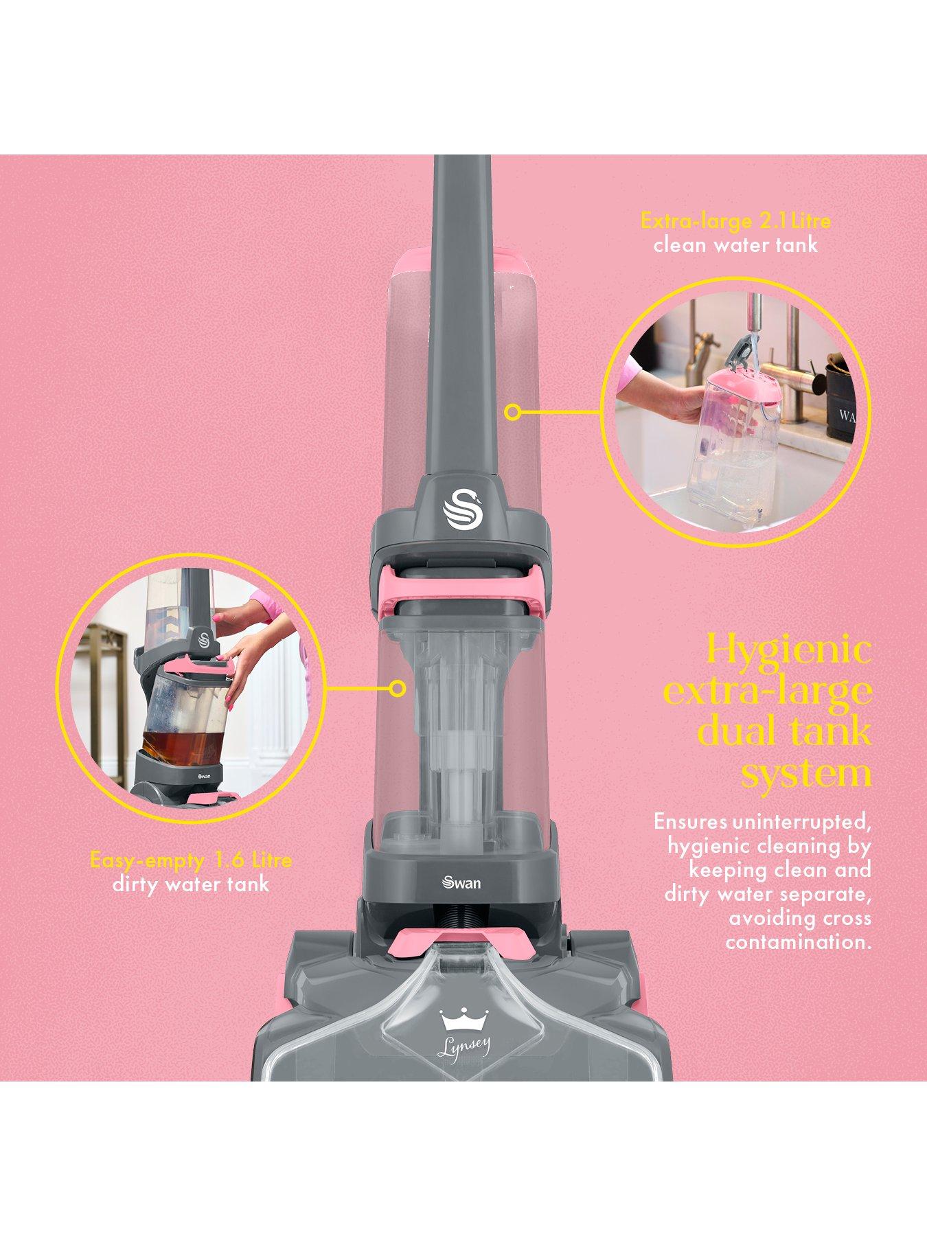 Image 5 of 6 of Swan TV&rsquo;s Queen of Clean Carpet Washer, 2.1L, Pink