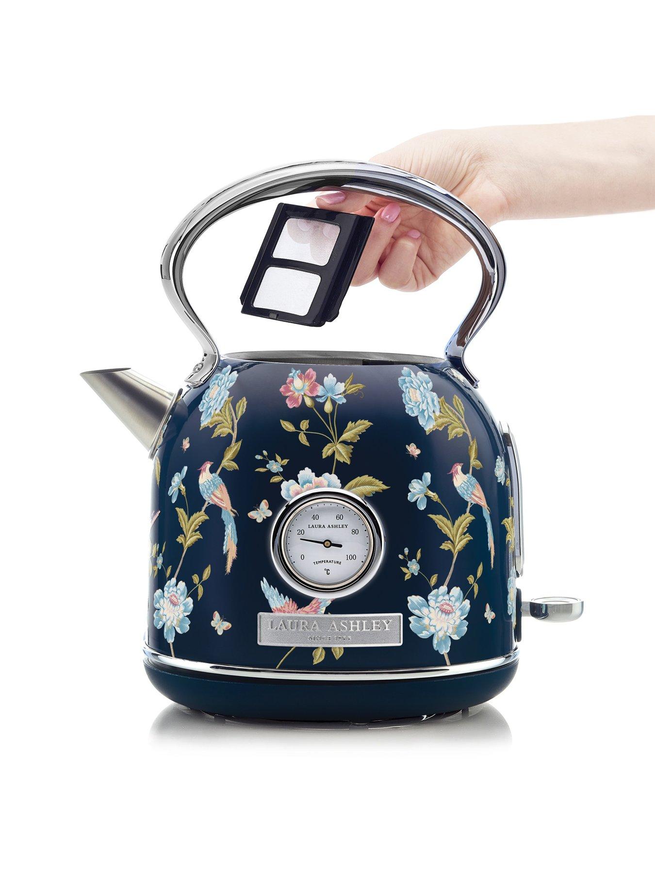 Image 4 of 7 of Laura Ashley Elveden Navy 1.7L Kettle