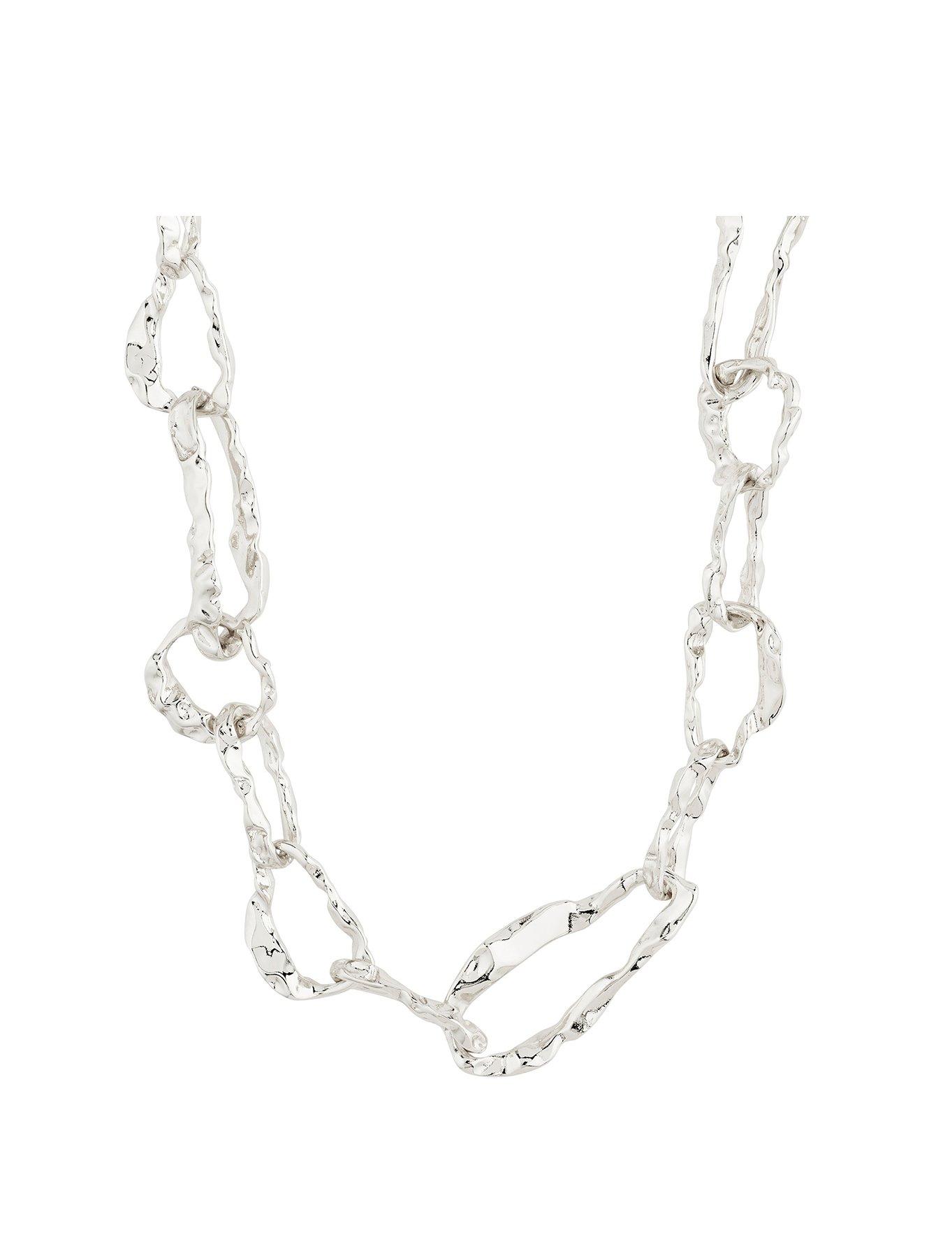 undefined BELIEVE necklace silver-plated