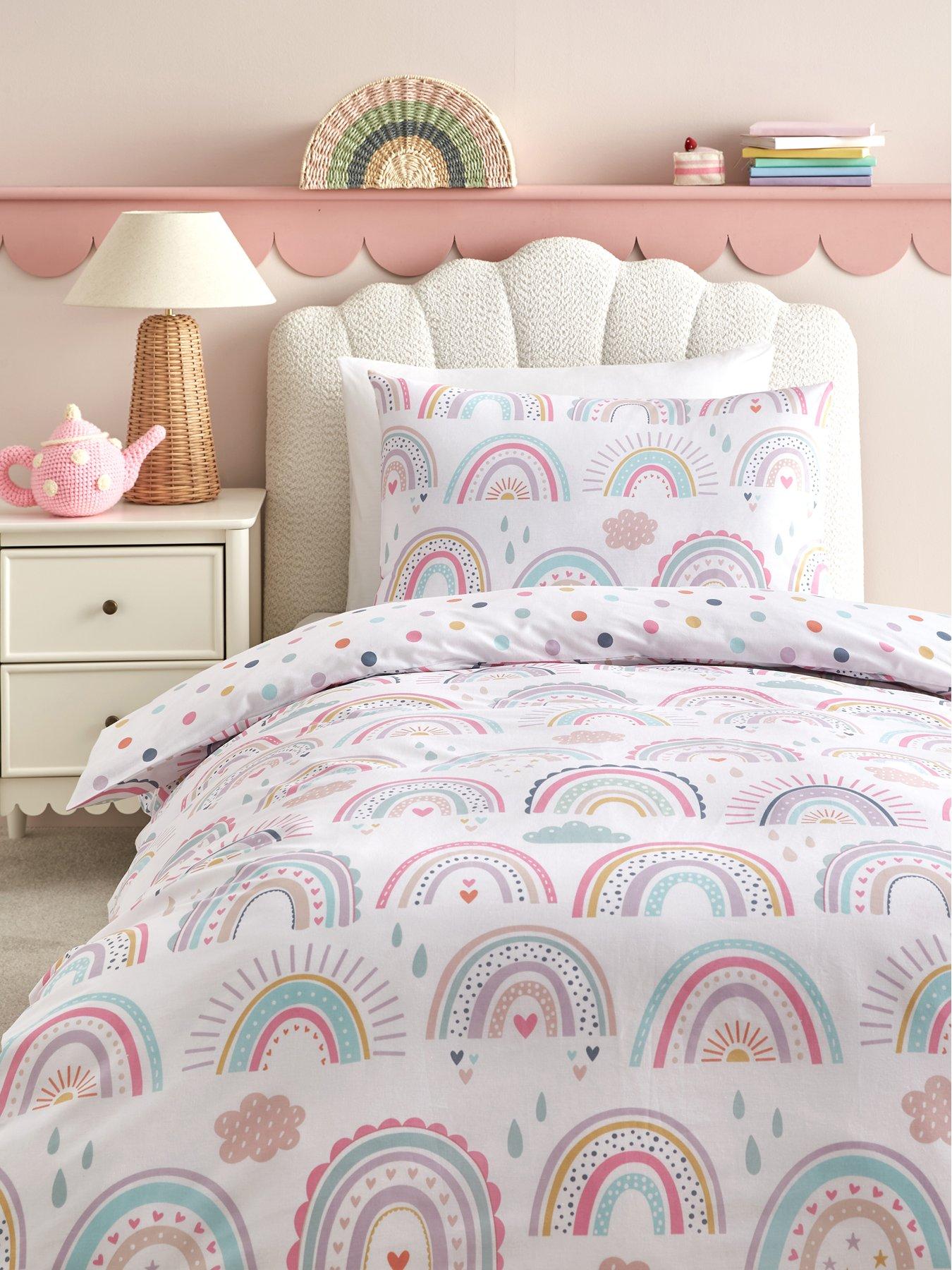 undefined Rainbow Print Duvet Cover Set