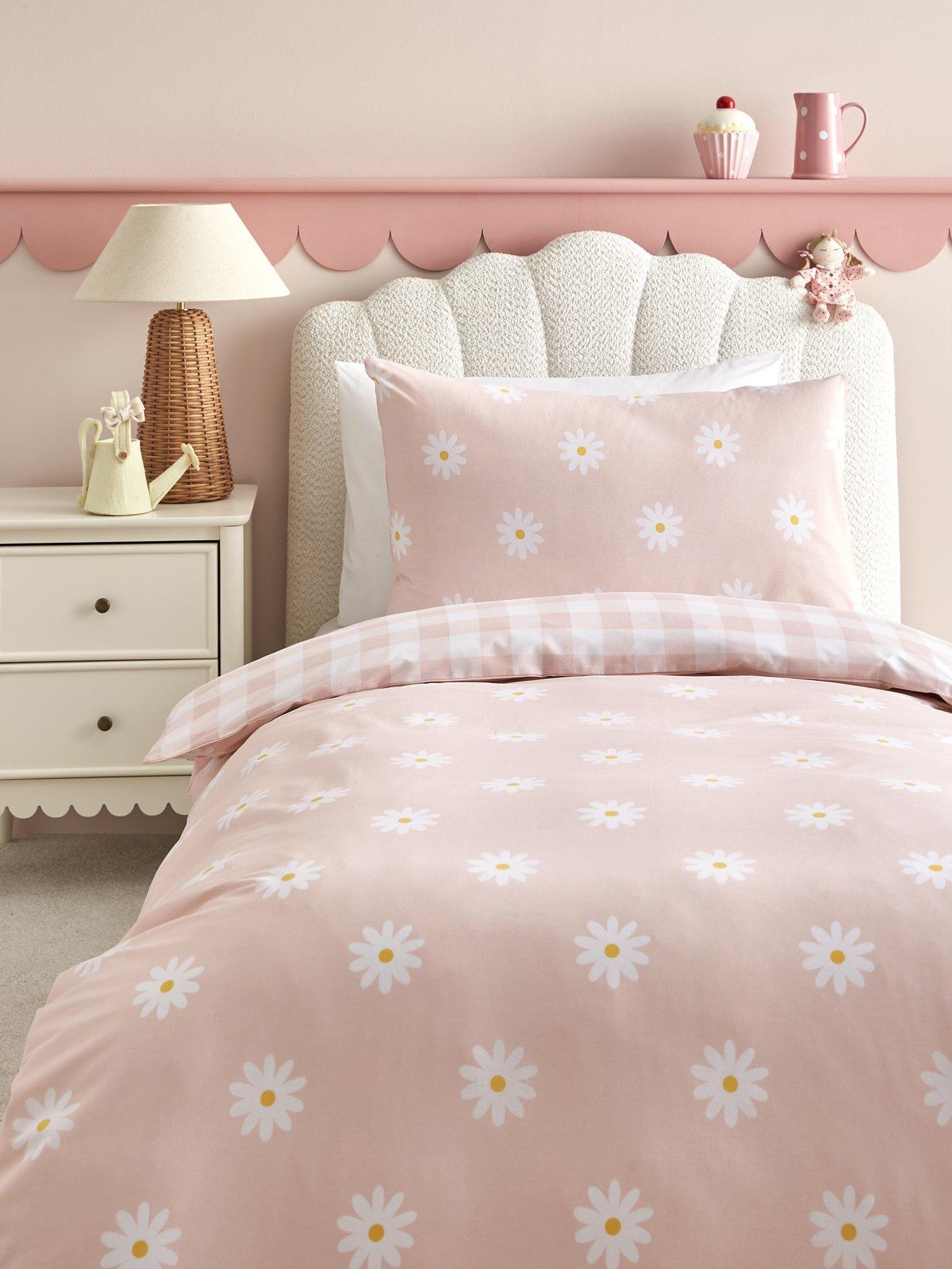 undefined Daisy Print Duvet Cover Set