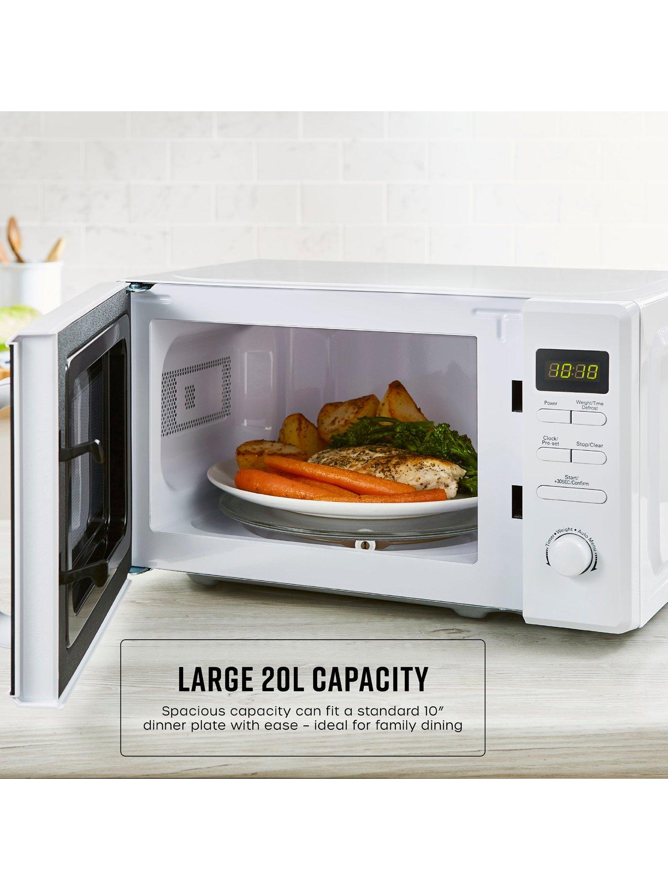 Image 4 of 7 of Swan 20L 800W Microwave - White