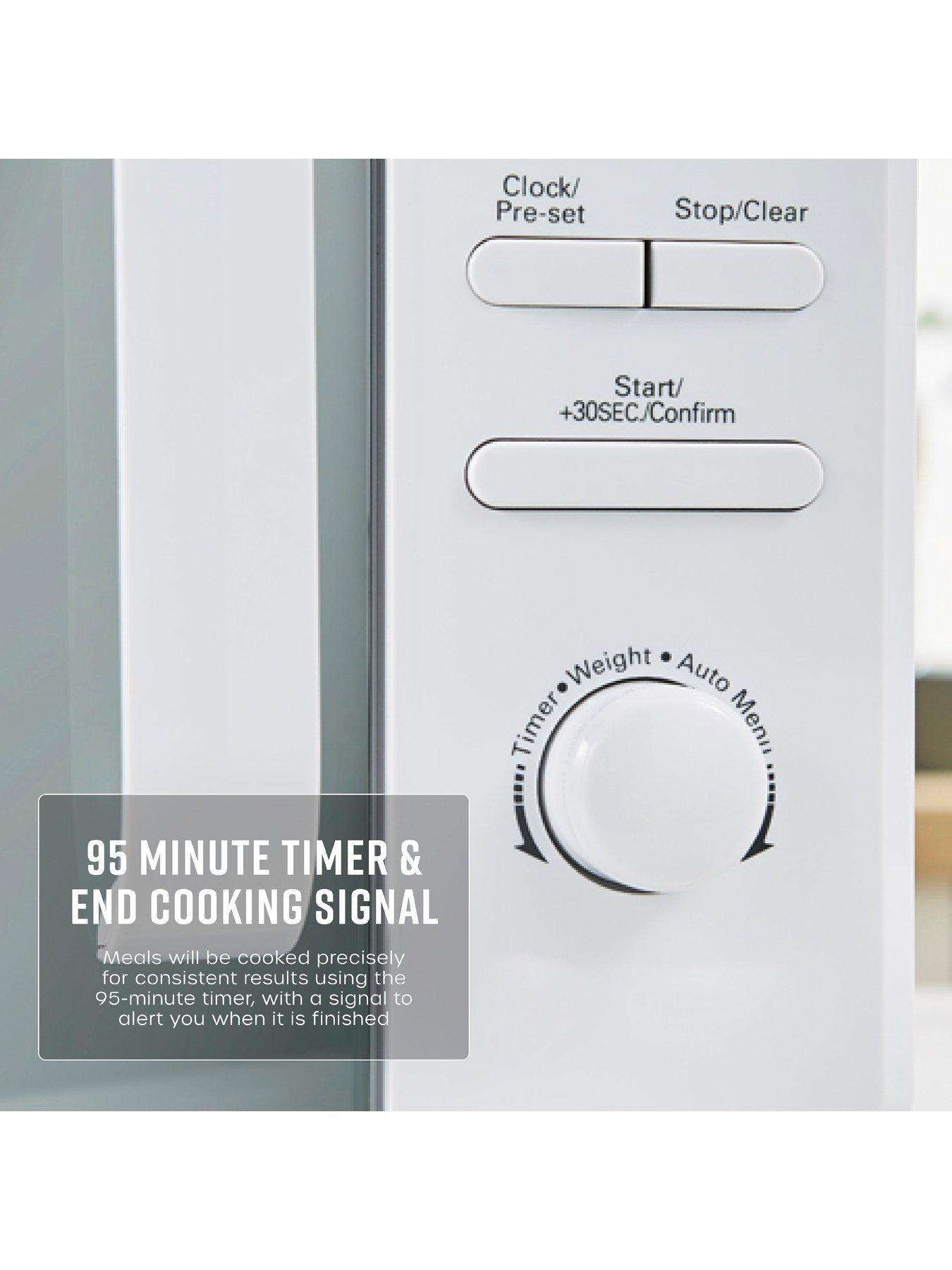 Image 5 of 7 of Swan 20L 800W Microwave - White