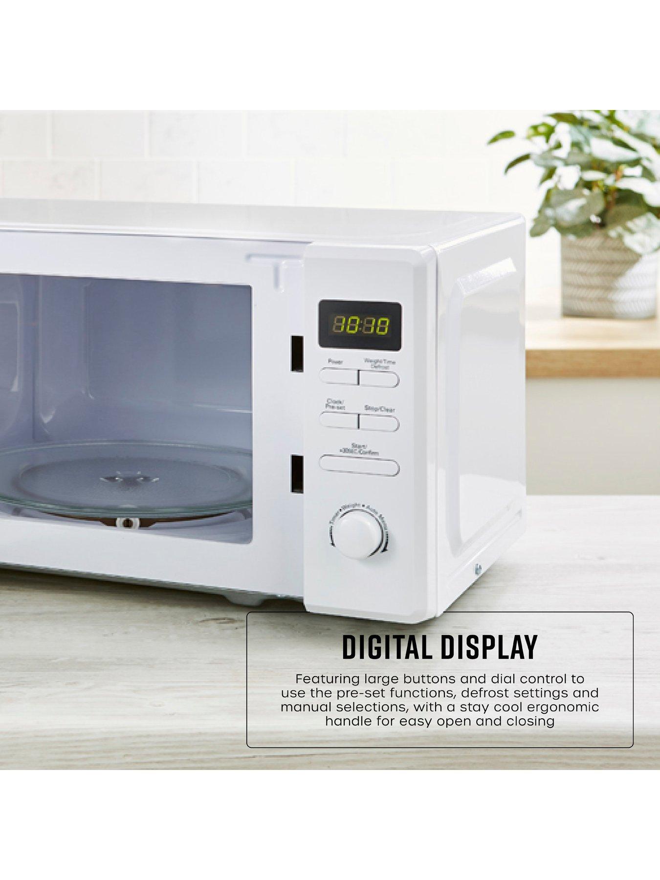 Image 6 of 7 of Swan 20L 800W Microwave - White
