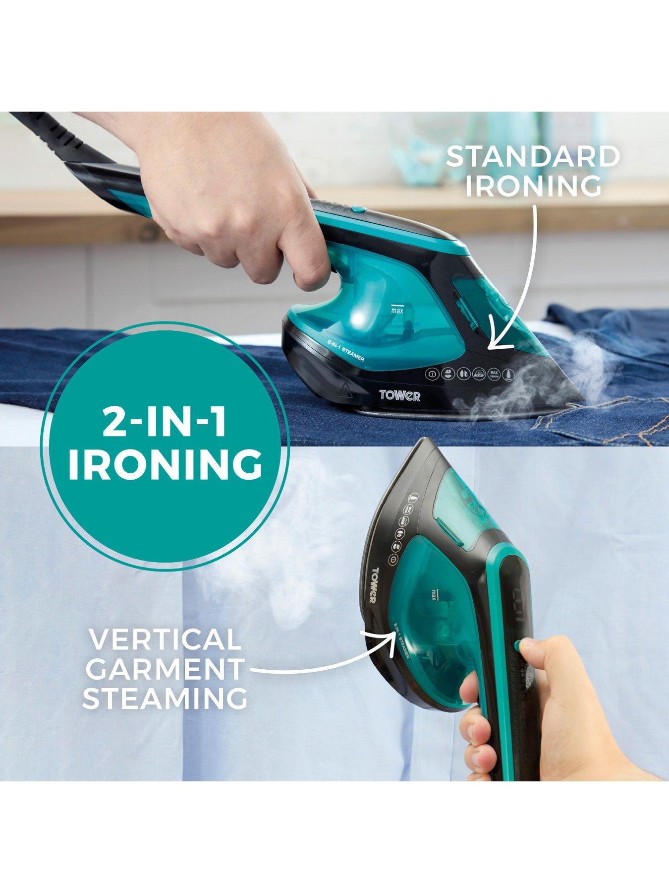 Image 3 of 6 of Tower 2-in-1 Garment Steamer &amp; Iron