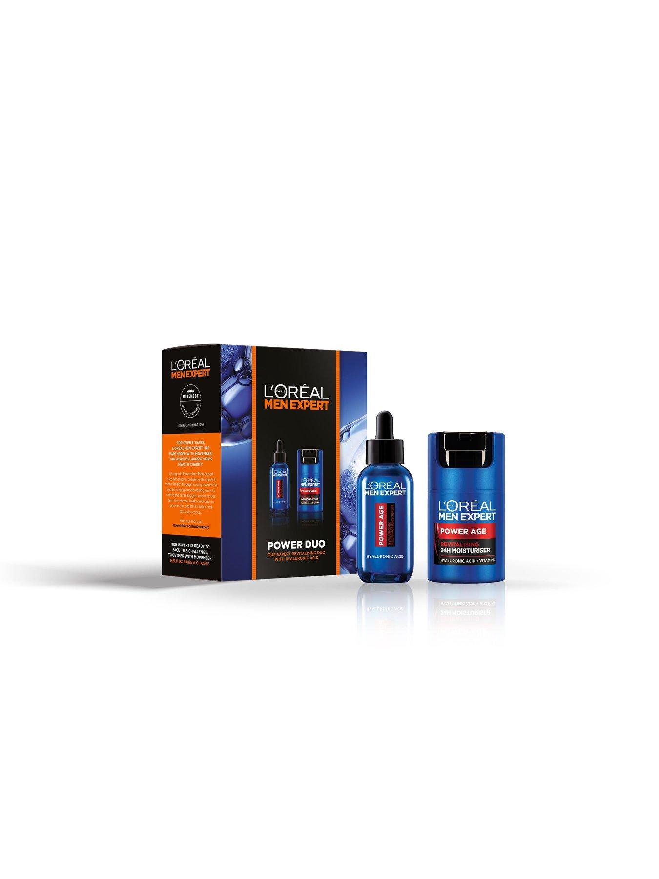 Image 2 of 2 of L'Oreal Paris Men Expert LOreal Paris Men Expert Power Duo Gift Set for Him, Revitalising Facial Skincare Duo, Gift Set for Men