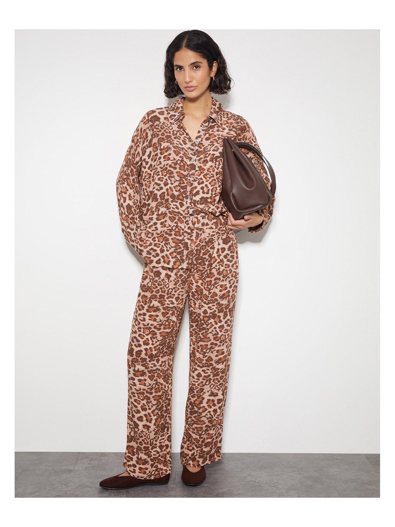 Image 3 of 5 of Monsoon Arielle Trousers - Brown