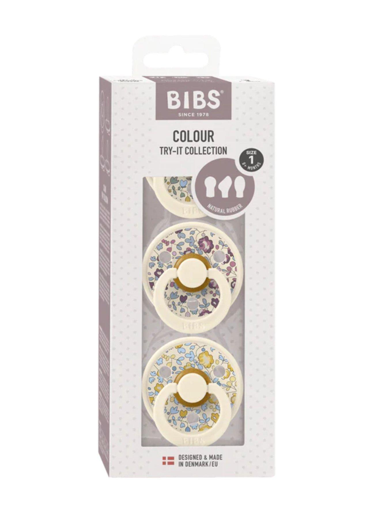Image 1 of 3 of BIBS Pacifiers Try-it Colour Liberty Eloise 3 PACK