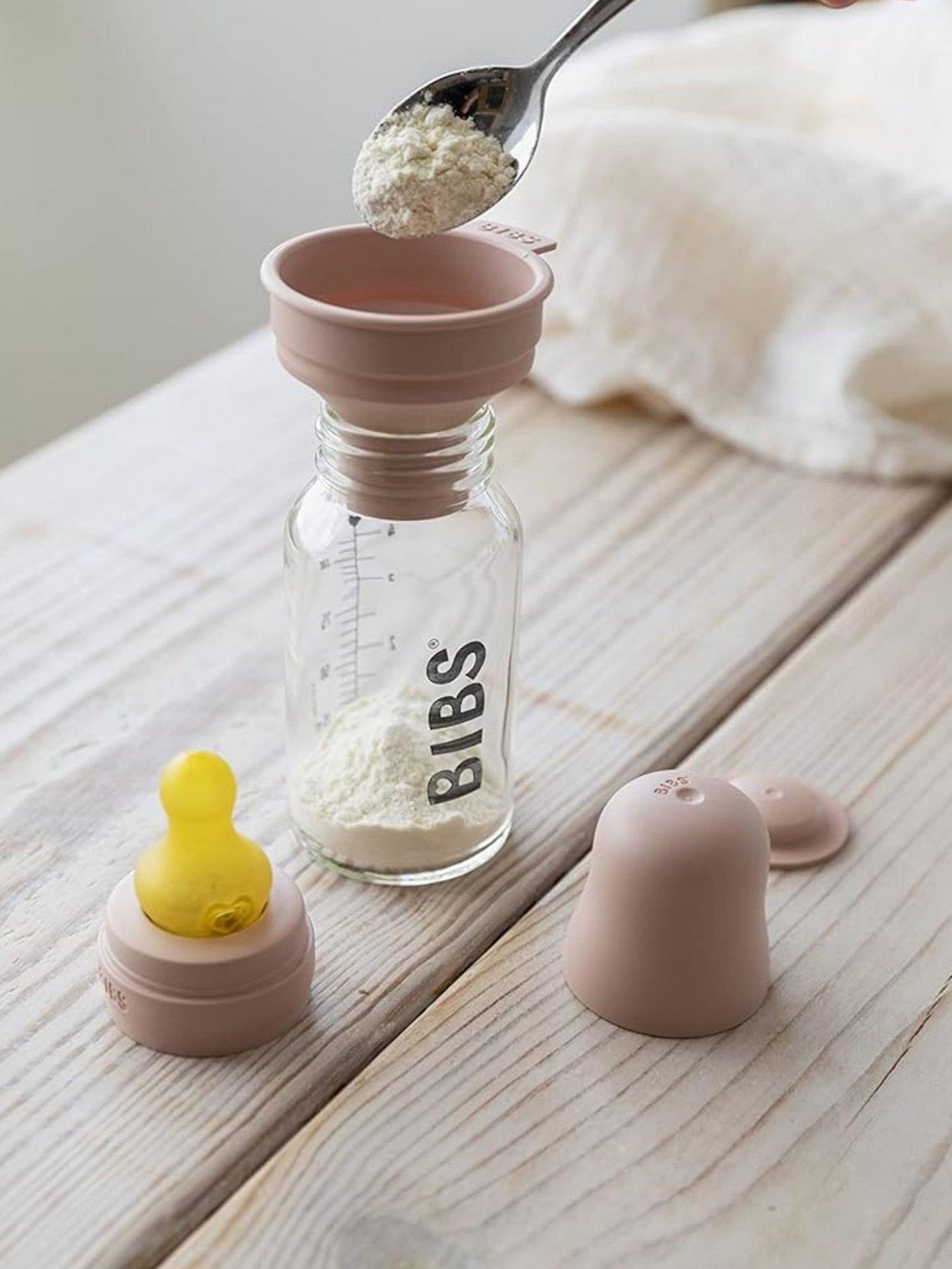 undefined Baby Glass Bottle Complete Set Latex 225ml Ivory