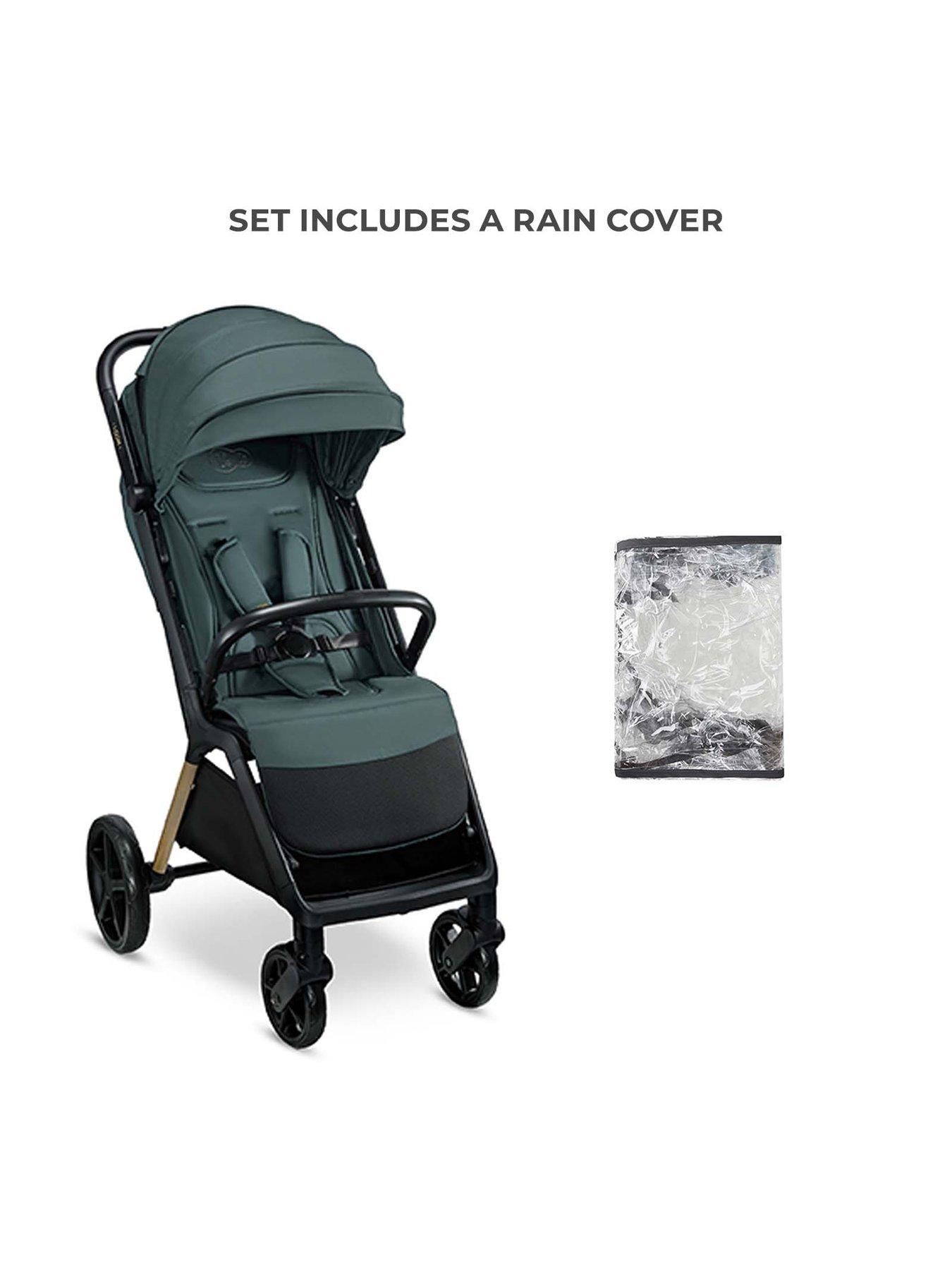 Image 6 of 7 of Kinderkraft LOOM Compact Stroller - Green