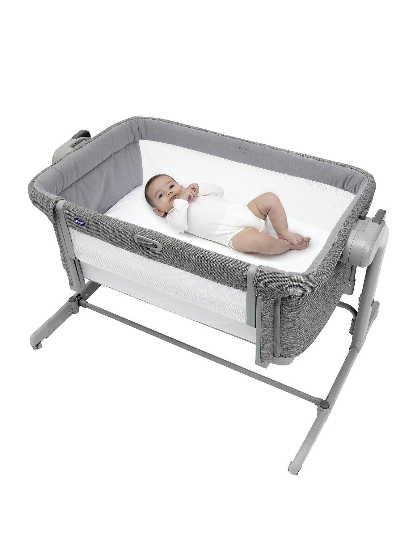 Dove grey next to me crib on sale