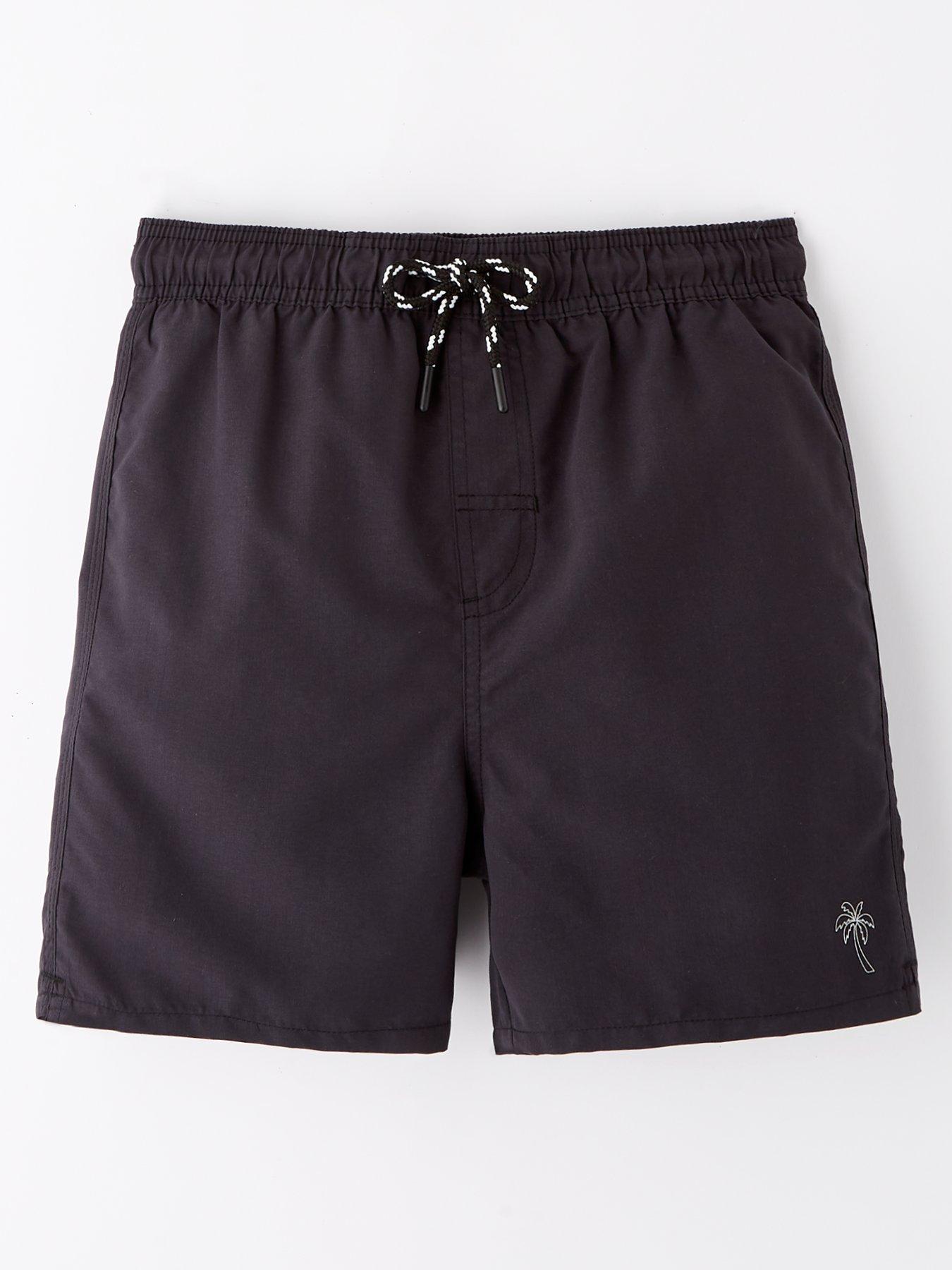 undefined Boys Swim Short - Black