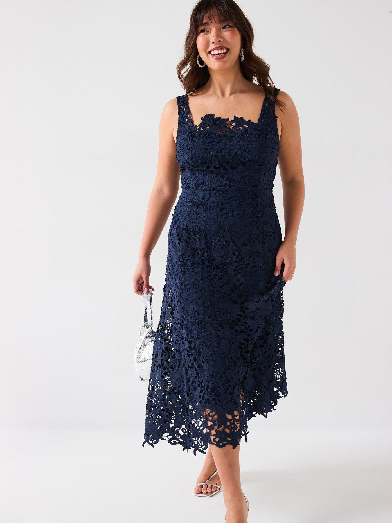 undefined Lace Occasion Dress